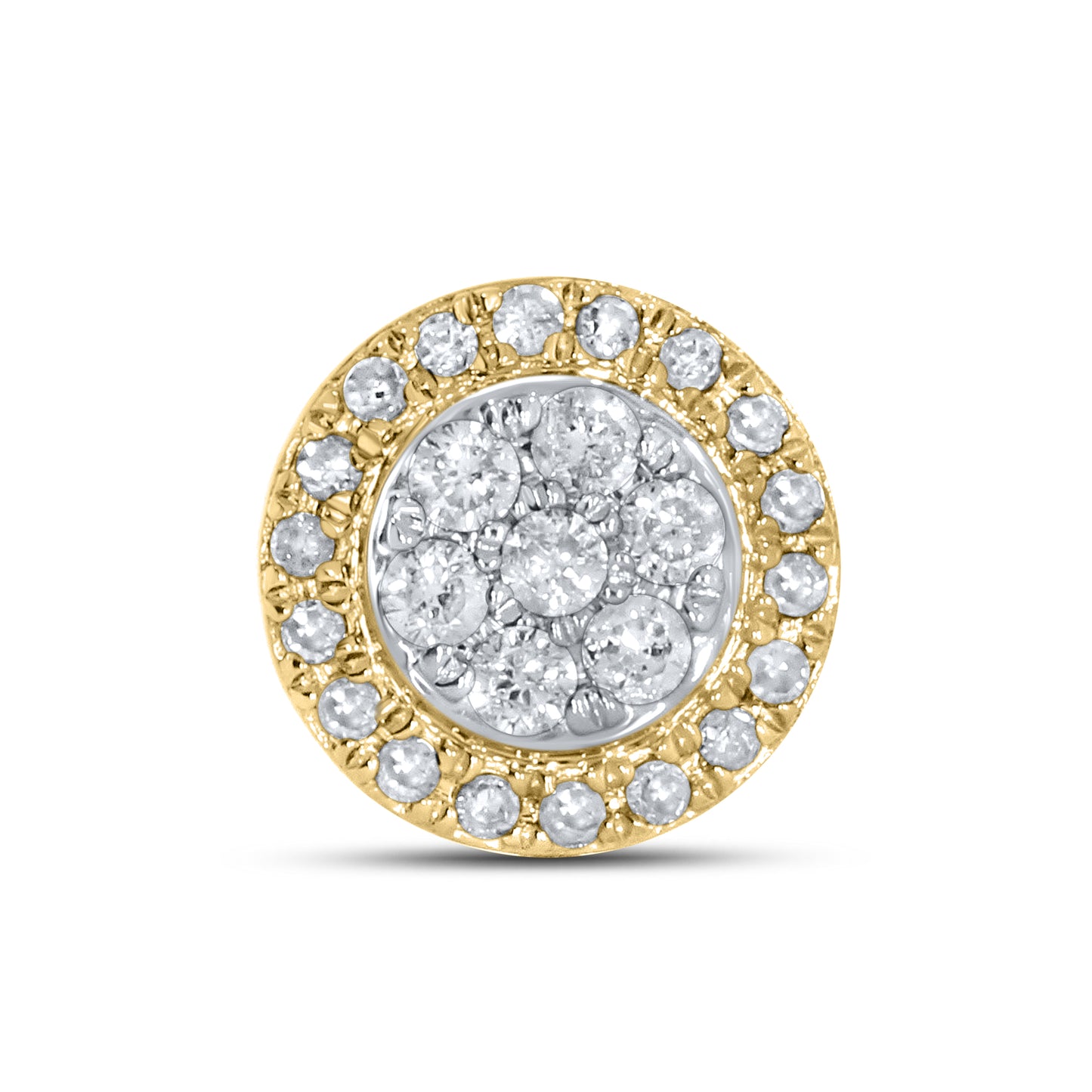 10kt yellow gold 0.28ctw  Diamond Earrings