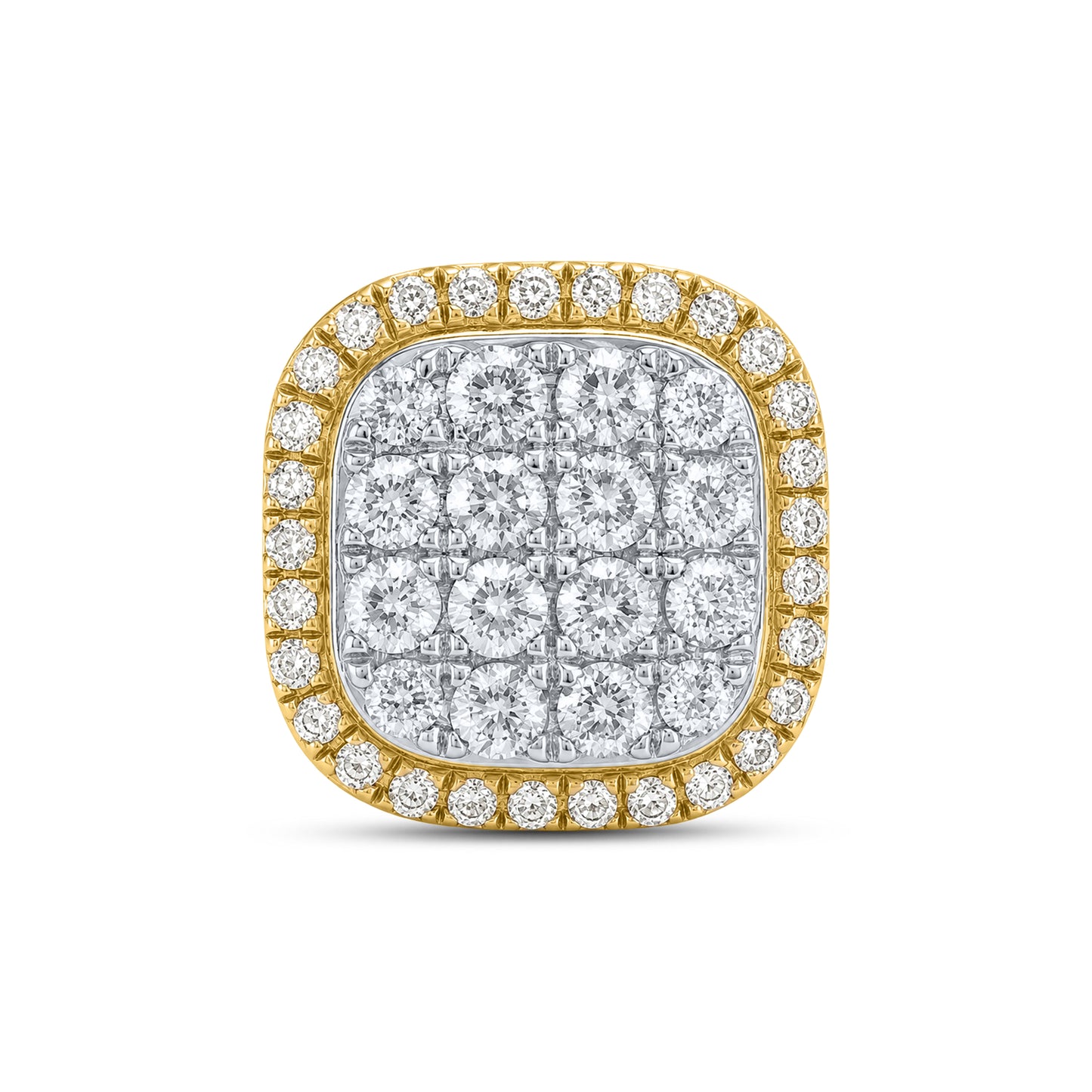 10kt Yellow Gold 0.79 CTW Natural Diamond Earrings