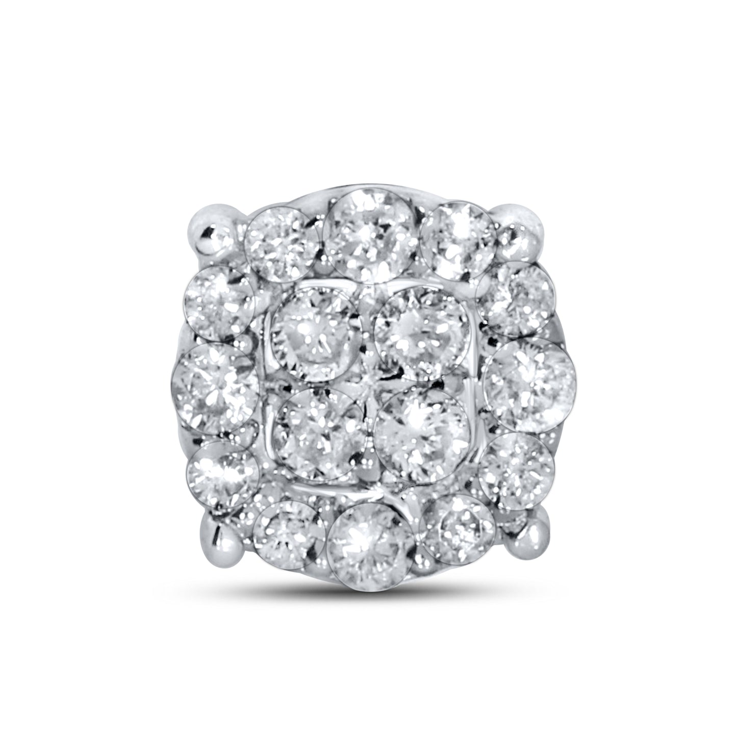 10kt white gold 0.25ctw  Diamond Earrings