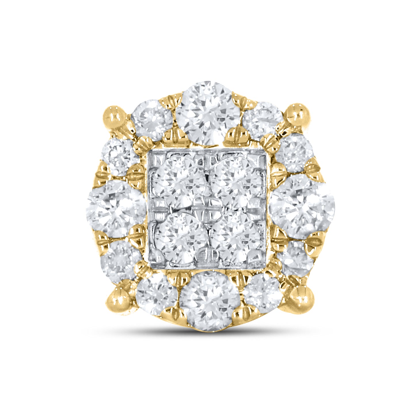 10kt yellow gold 0.33ctw Diamond Earrings