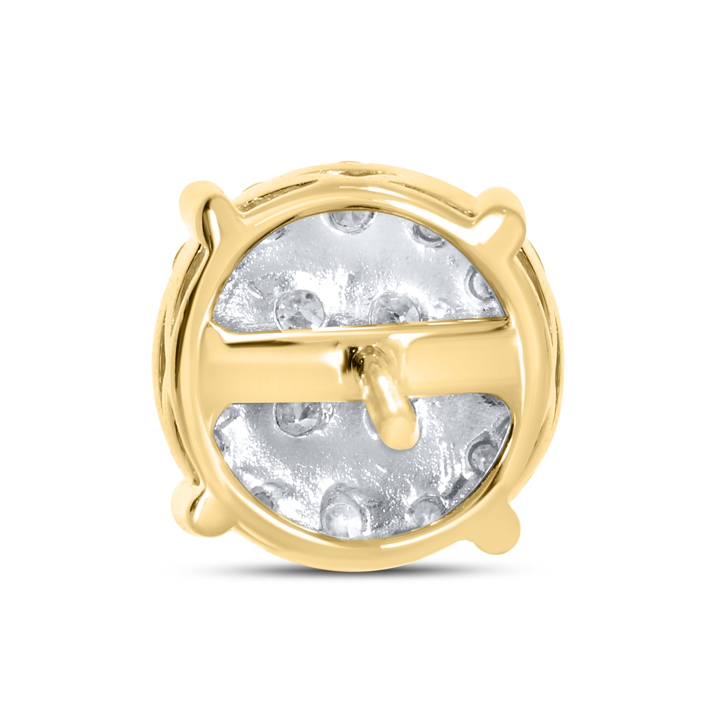 10kt Yellow Gold 0.76 CTW Natural Diamond Earrings