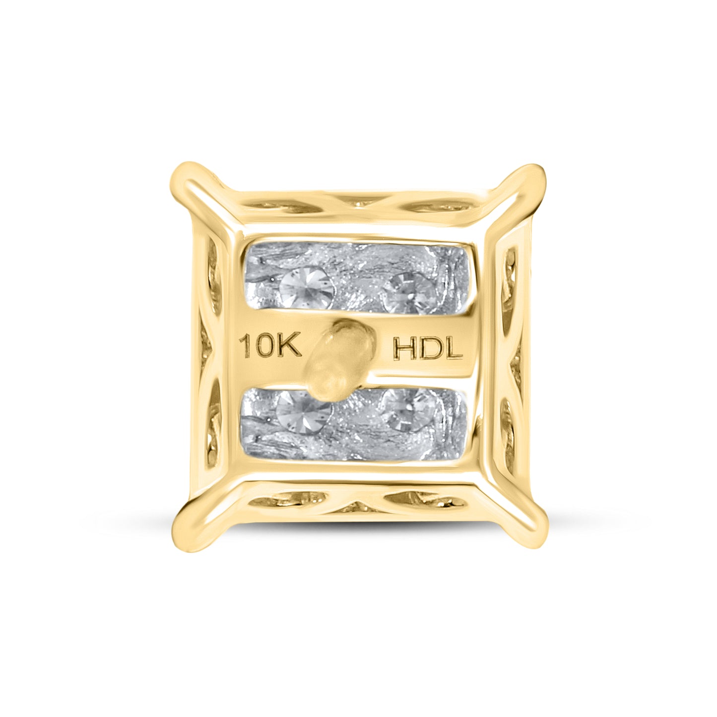 10kt Yellow Gold 0.72 CTW Natural Diamond Earrings