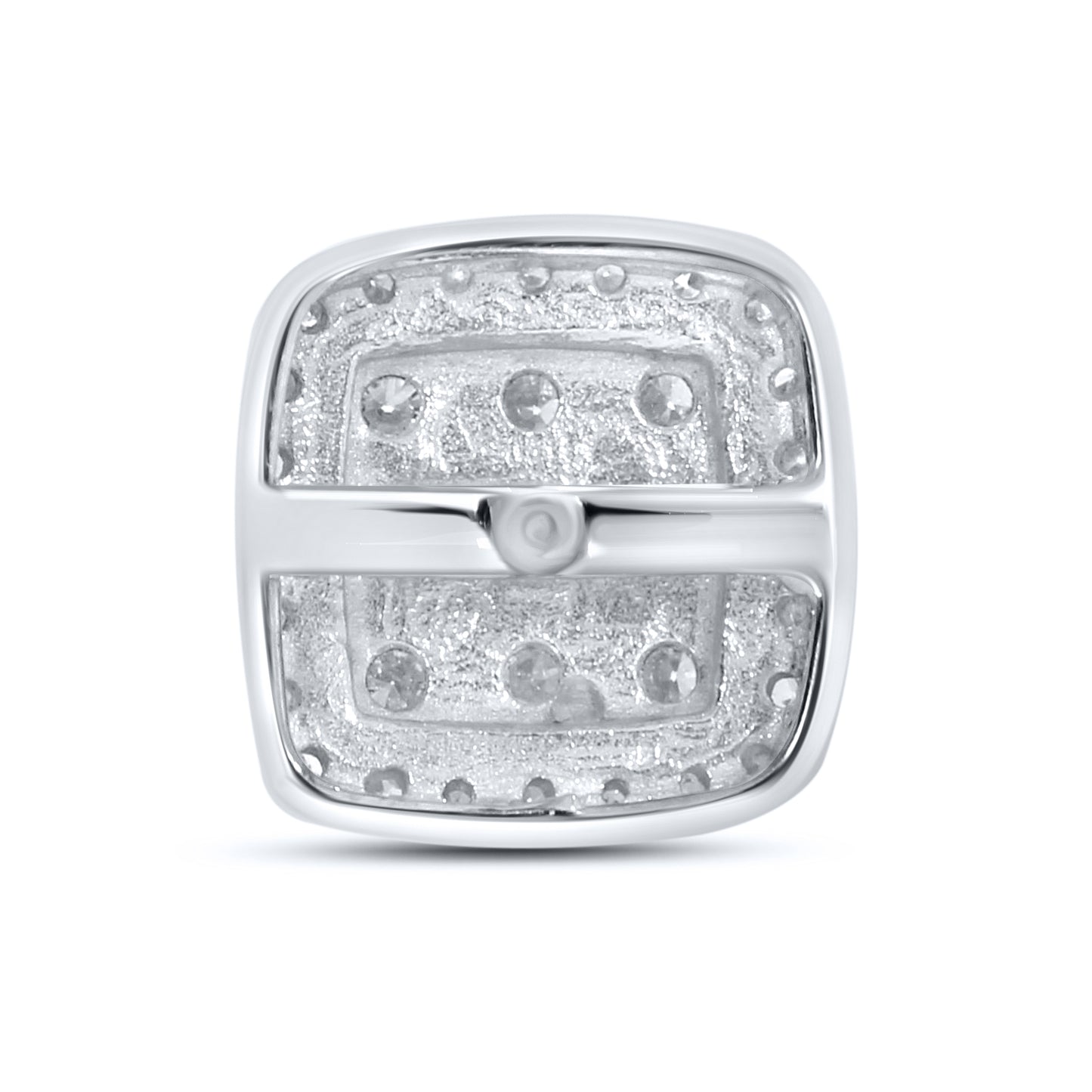 10kt white gold 0.98ctw  Diamond Earrings