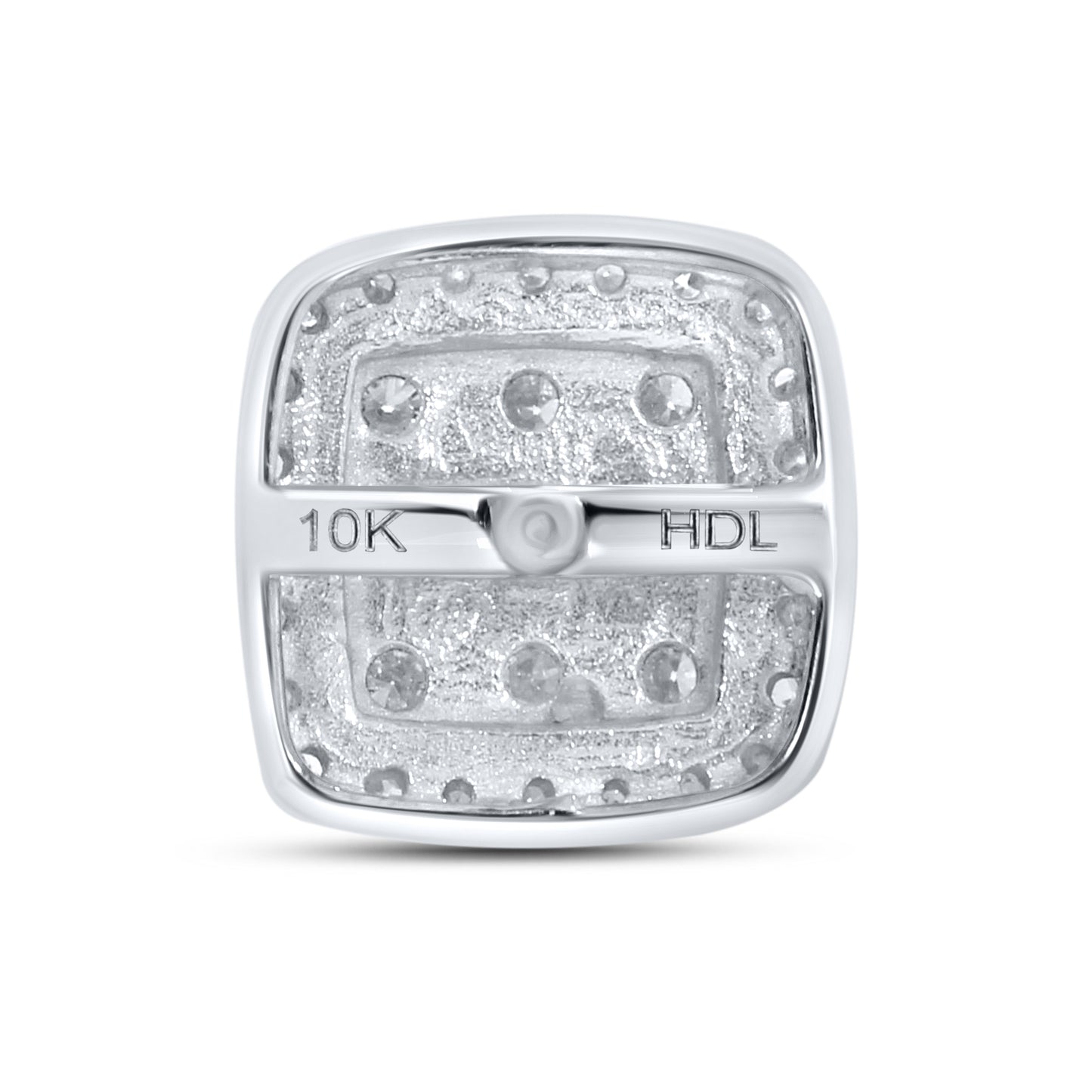 10kt white gold 0.47ctw  Diamond Earrings