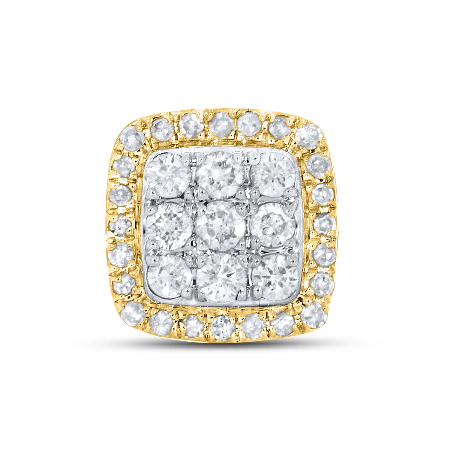 10kt yellow gold 0.48ctw Diamond Earrings