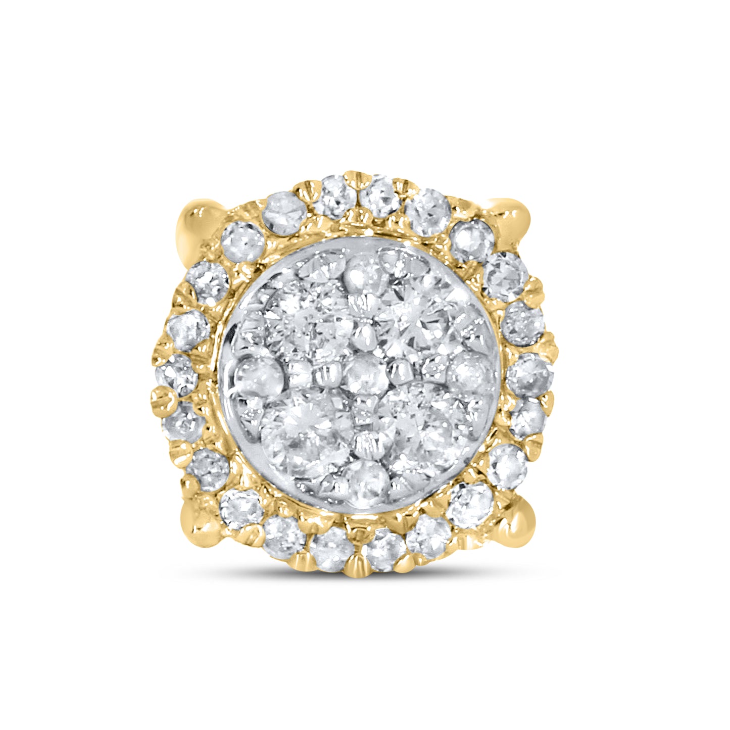10kt yellow gold 0.28ctw Diamond Earrings