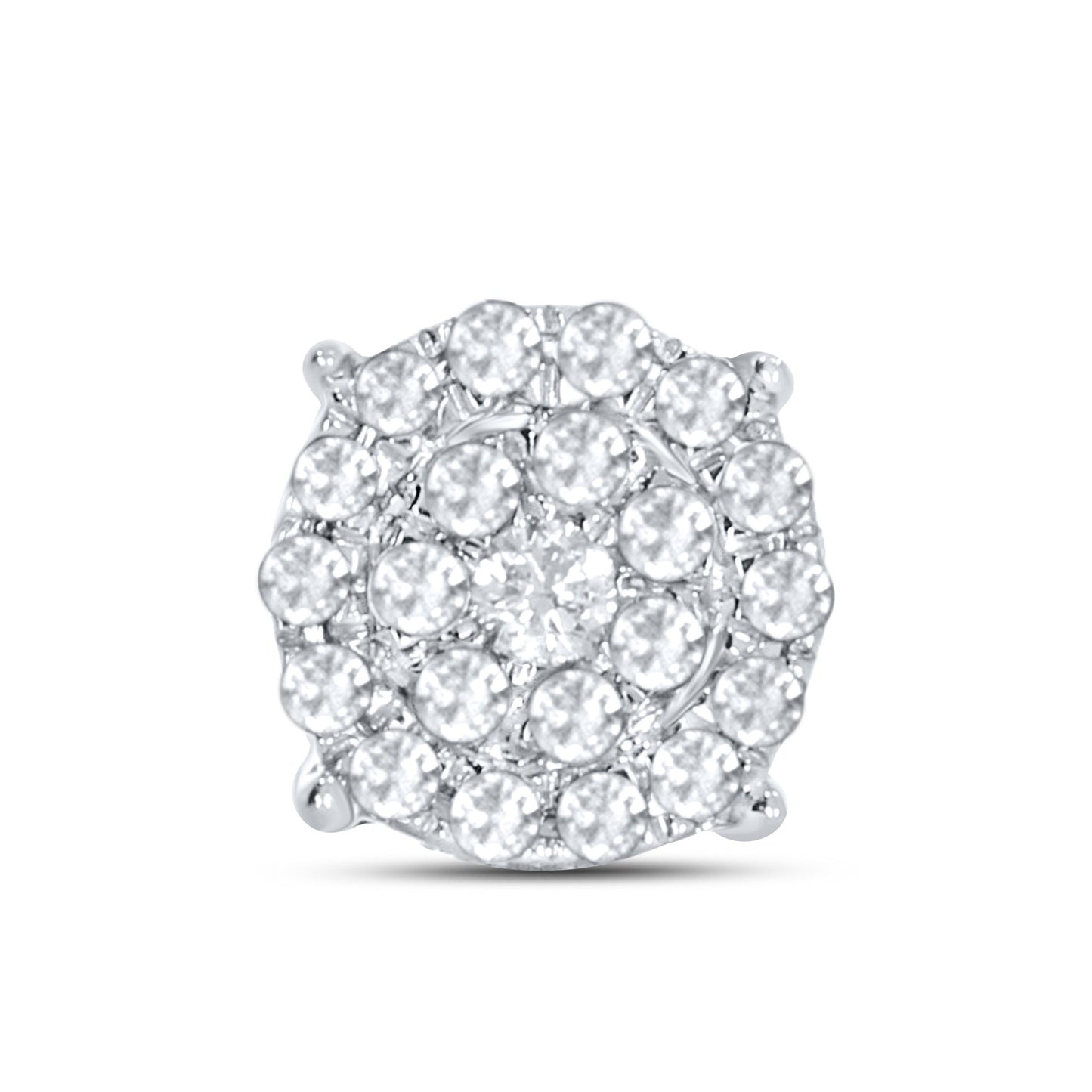 10kt White Gold 0.23 CTW Diamond Earrings