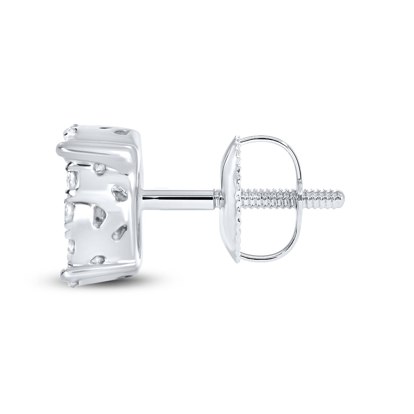 10kt White Gold 0.23 CTW Diamond Earrings