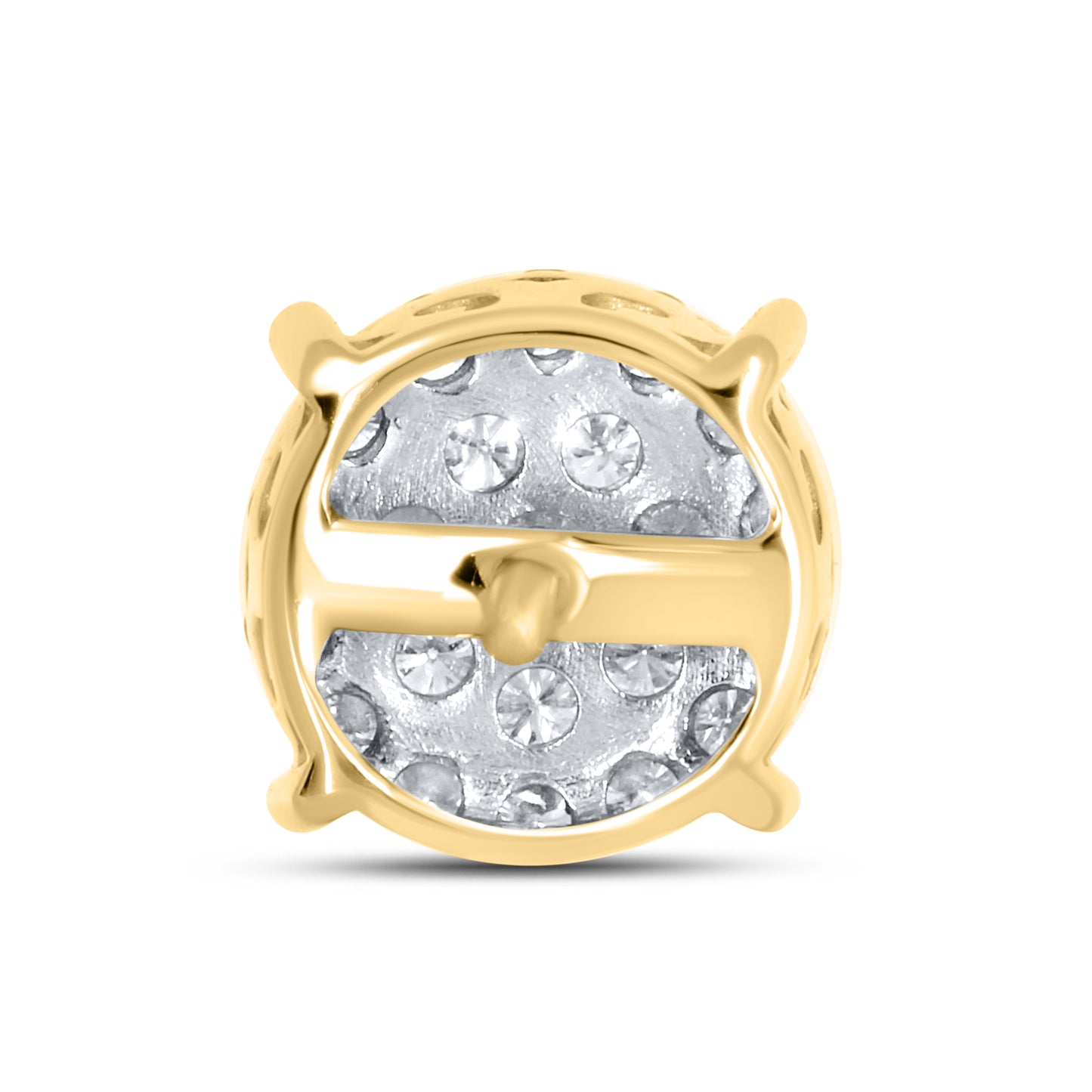 10kt Yellow Gold 0.74 CTW Natural Diamond Earrings