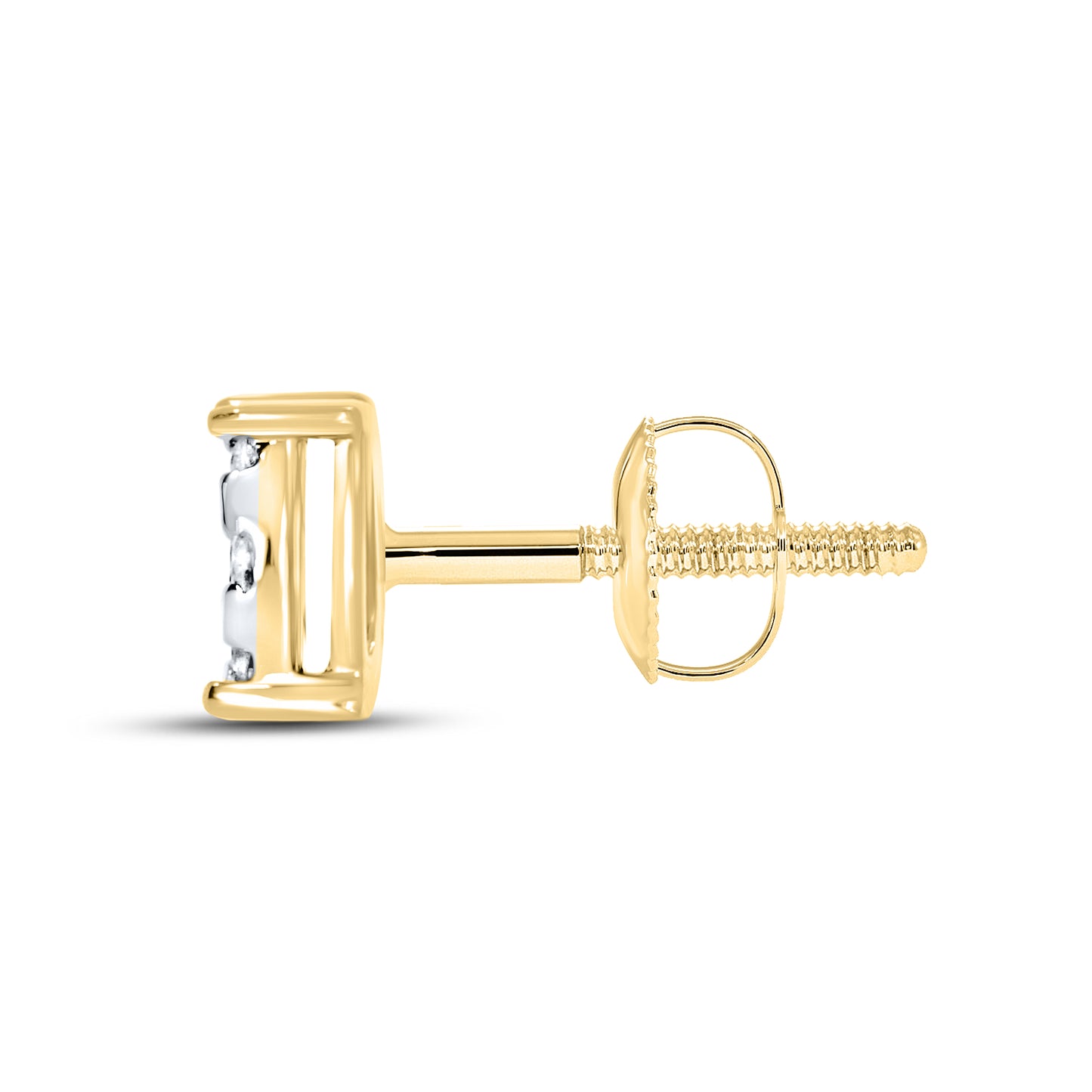 10kt yellow gold 0.23 CTW Diamond Earrings