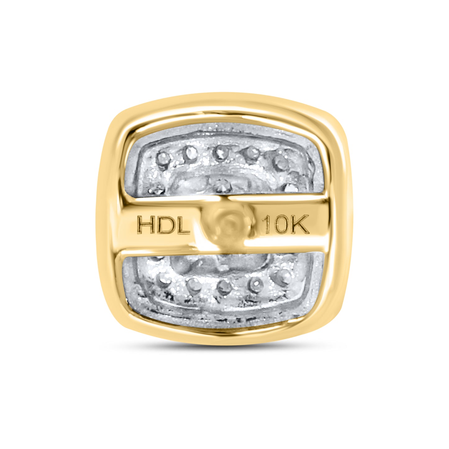 10kt Yellow Gold 0.17 CTW Natural Diamond Earrings