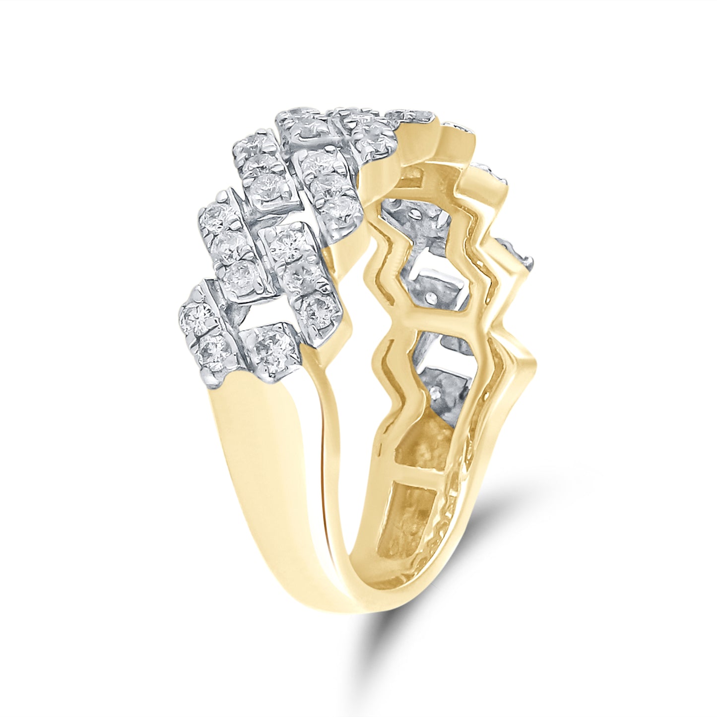 10kt Yellow Gold 1.13 CTW Men’s Natural Diamond Ring
