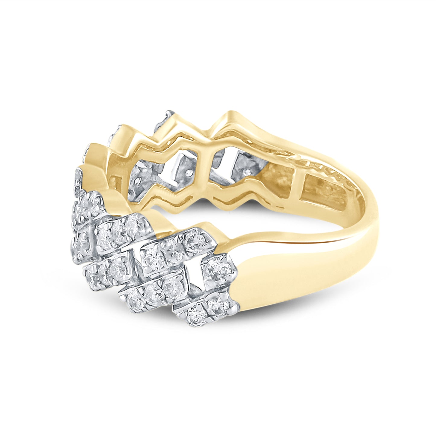 10kt Yellow Gold 1.13 CTW Men’s Natural Diamond Ring