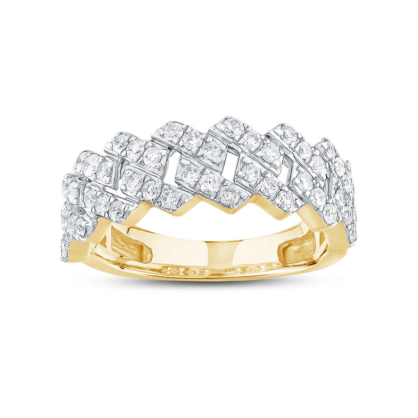 10kt Yellow Gold 1.13 CTW Men’s Natural Diamond Ring