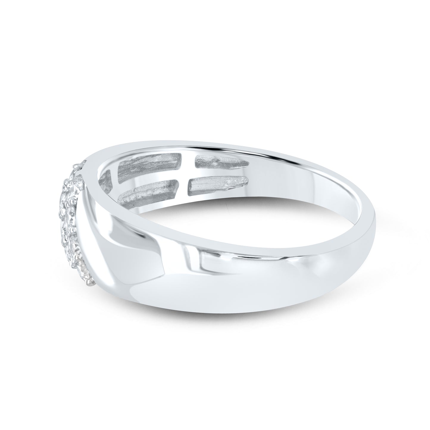 10kt White Gold 0.26ctw Men’s Diamond Ring