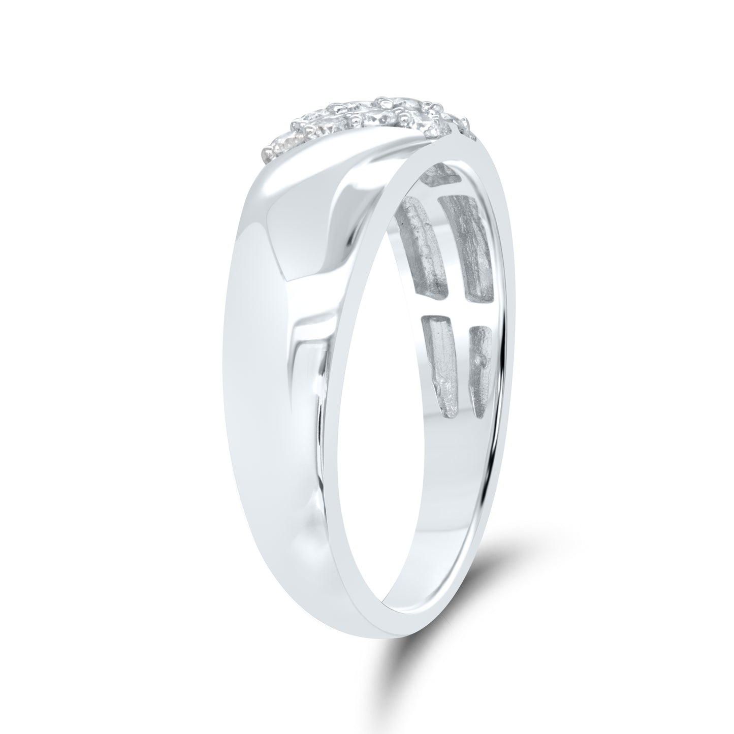 10kt White Gold 0.26ctw Men’s Diamond Ring