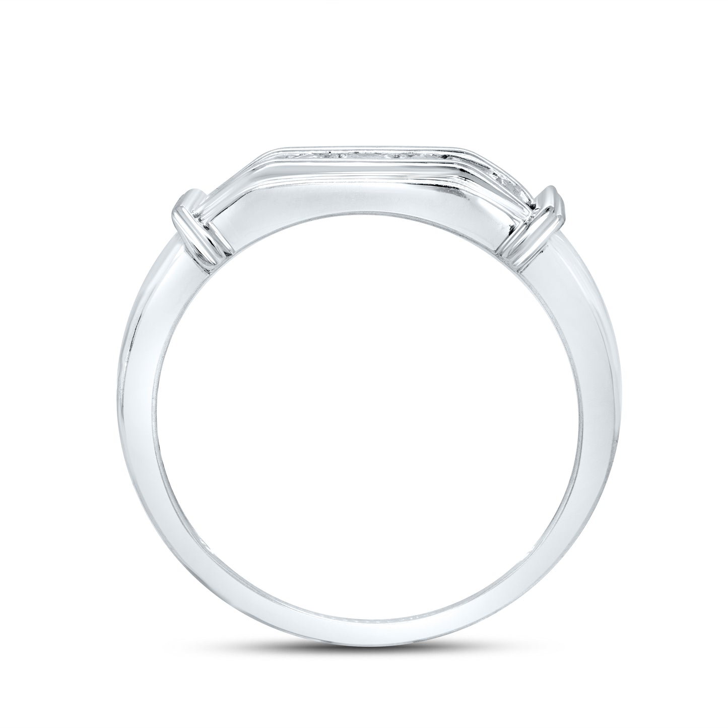 10kt White Gold 0.52ctw Men’s Diamond Ring