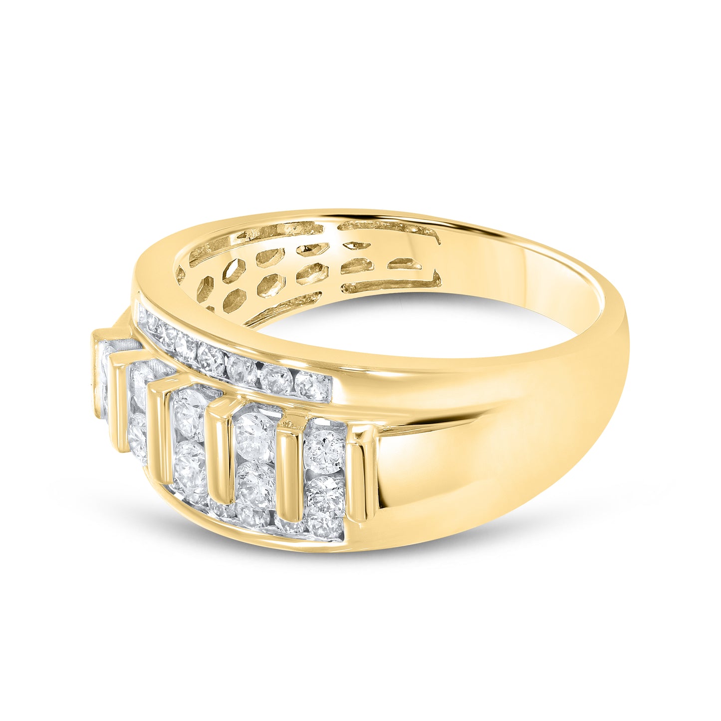 10kt Yellow Gold 0.92 CTW Diamond Men’s Ring