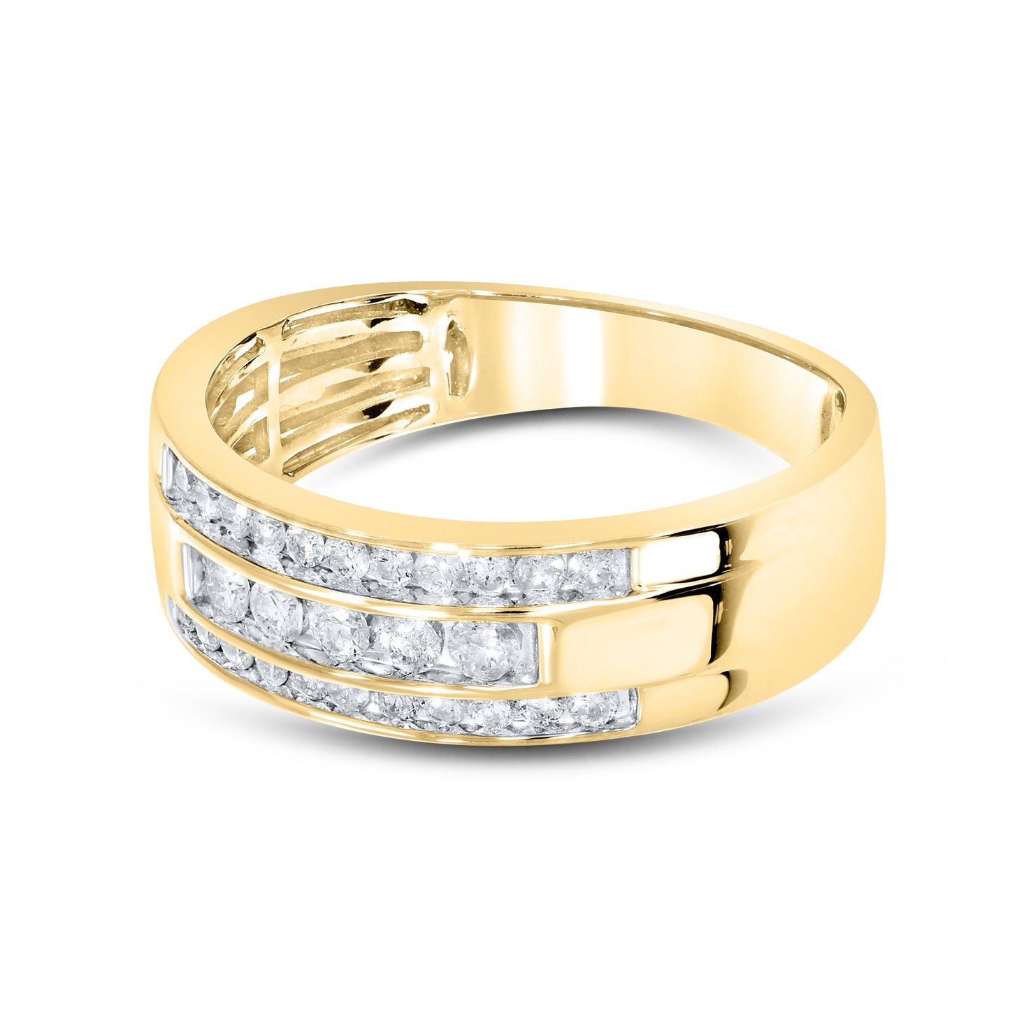 14kt Yellow Gold 0.58 CTW Men’s Diamond Ring