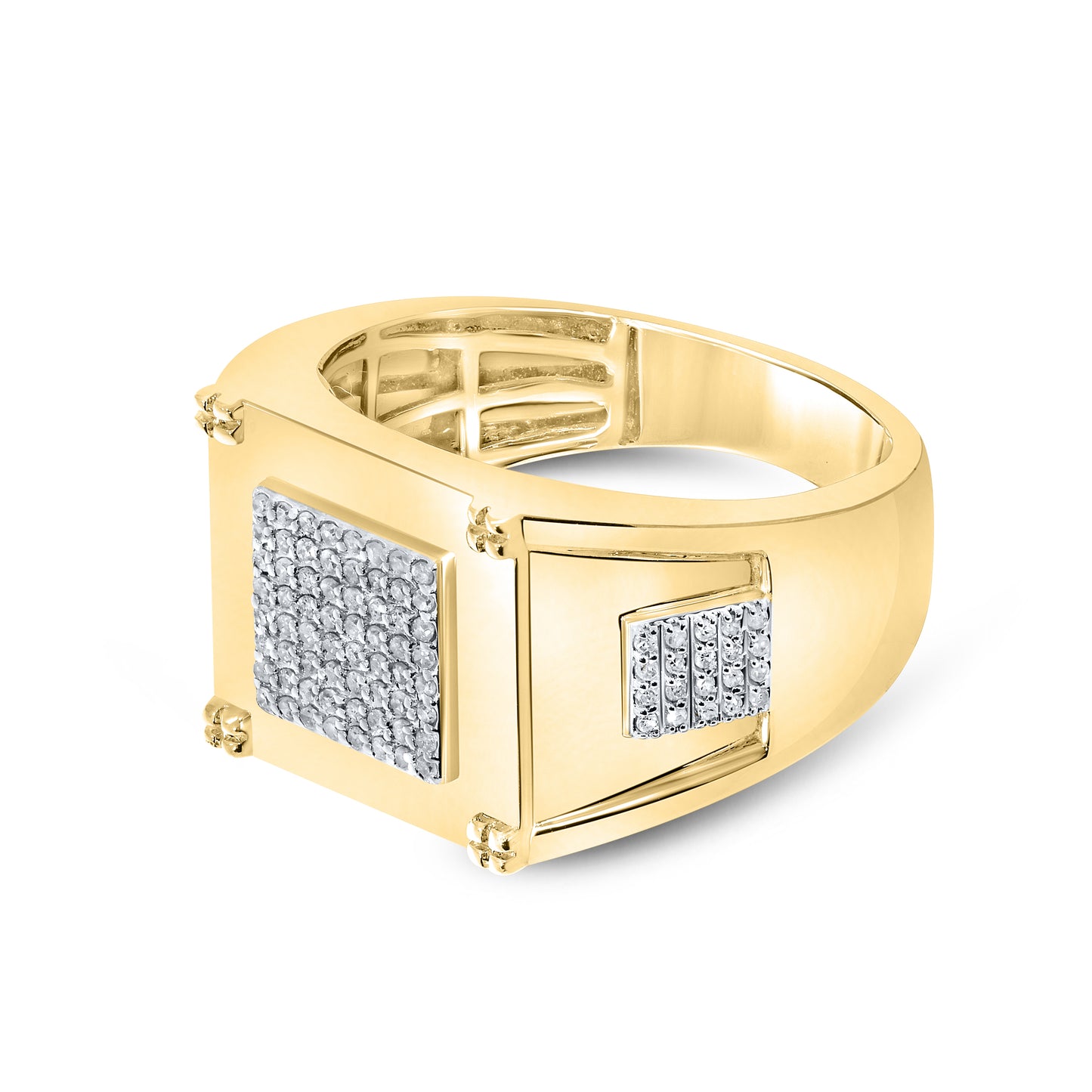 10kt Yellow Gold 0.33 CTW Men’s Diamond Ring