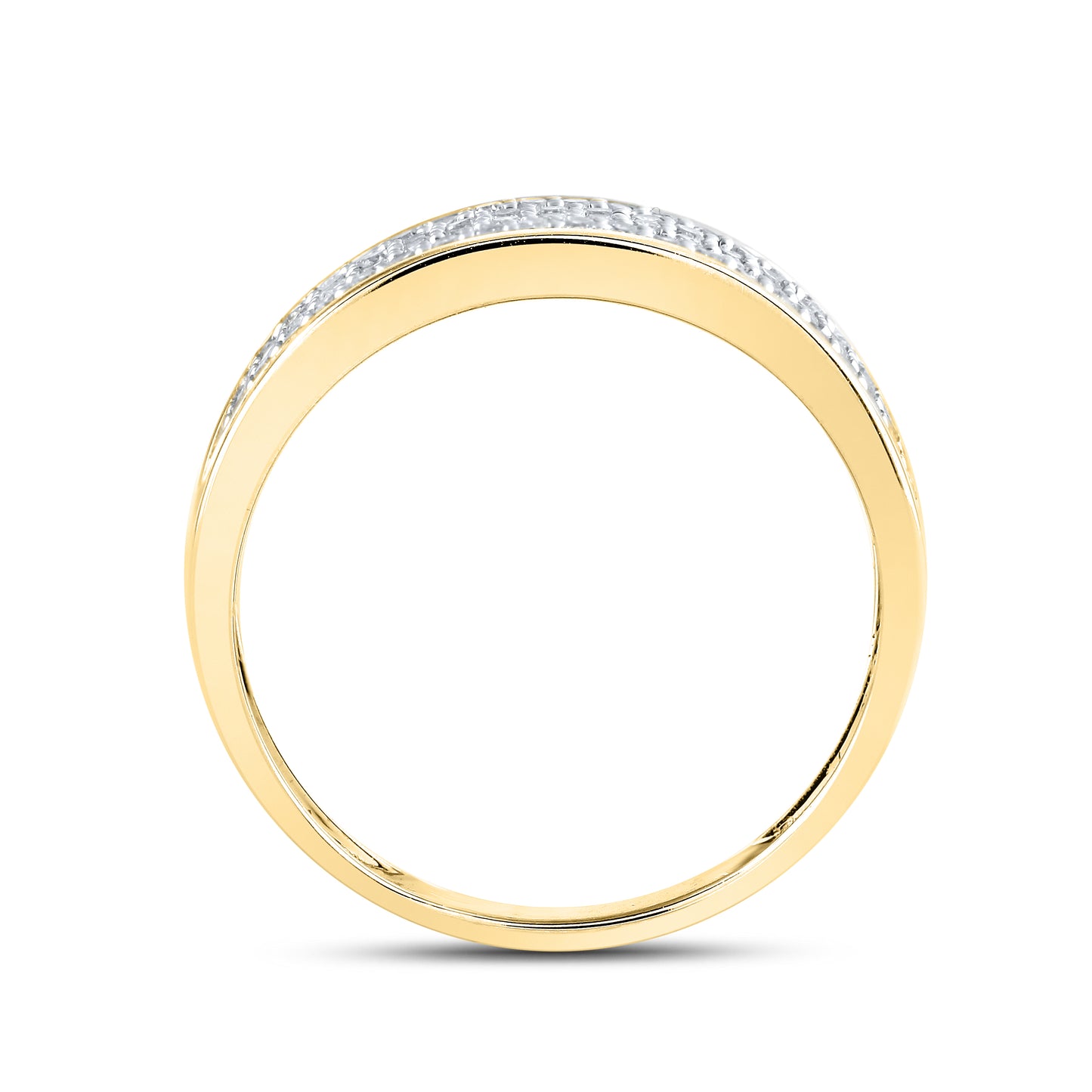14kt Yellow Gold 0.82 CTW Diamond Men’s Ring