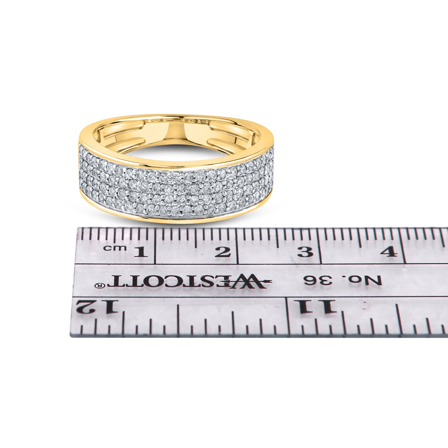 14kt Yellow Gold 0.82 CTW Diamond Men’s Ring