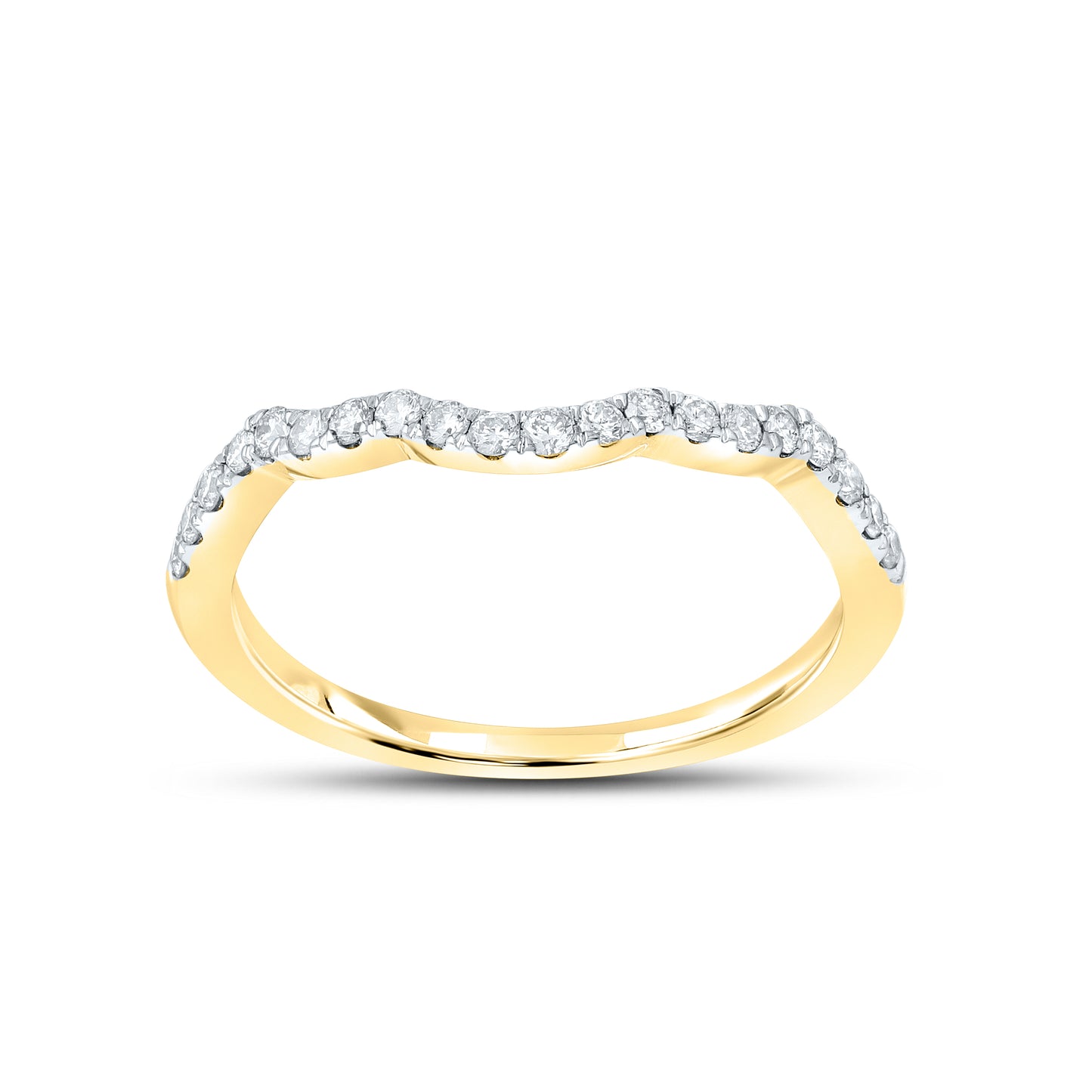 10kt yellow gold 1.05ctw Diamond Bridal duo set
