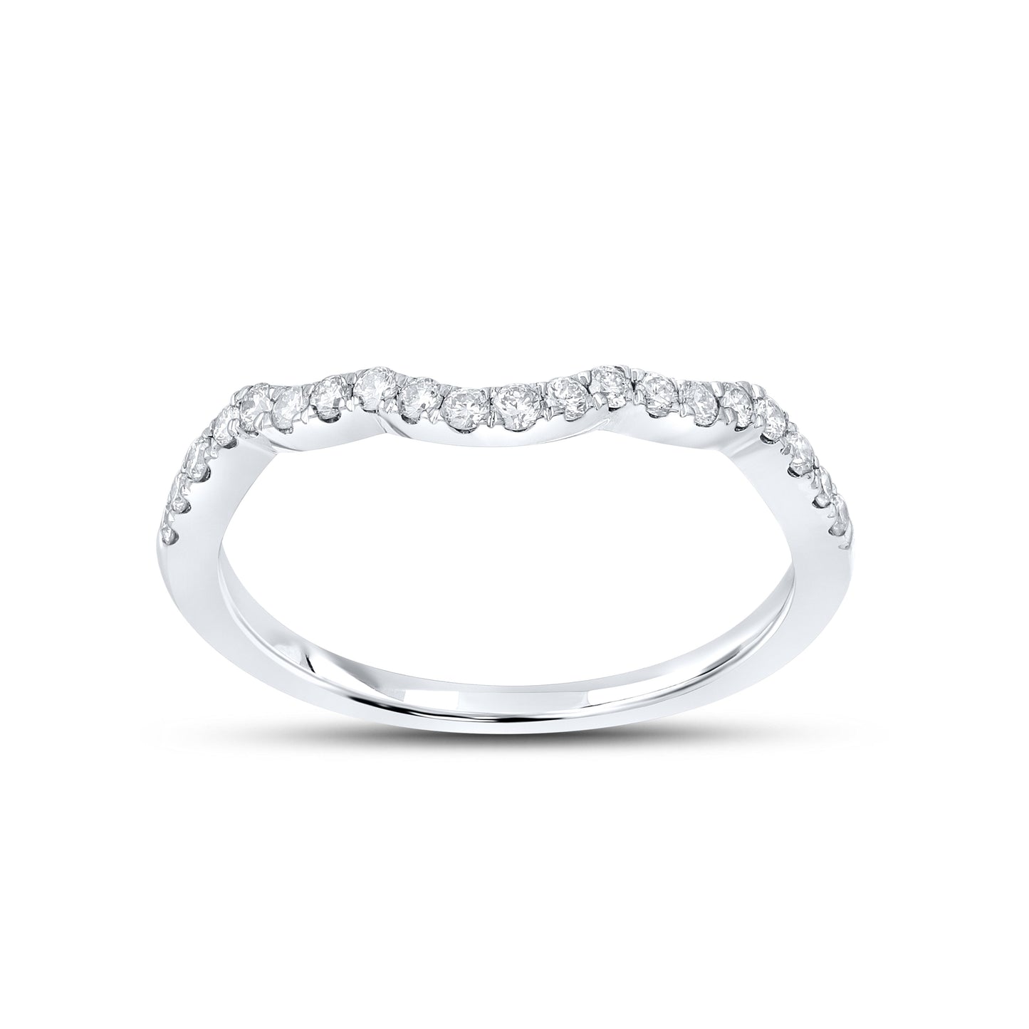 10k white gold 1.05 Diamond Bridal Ring set