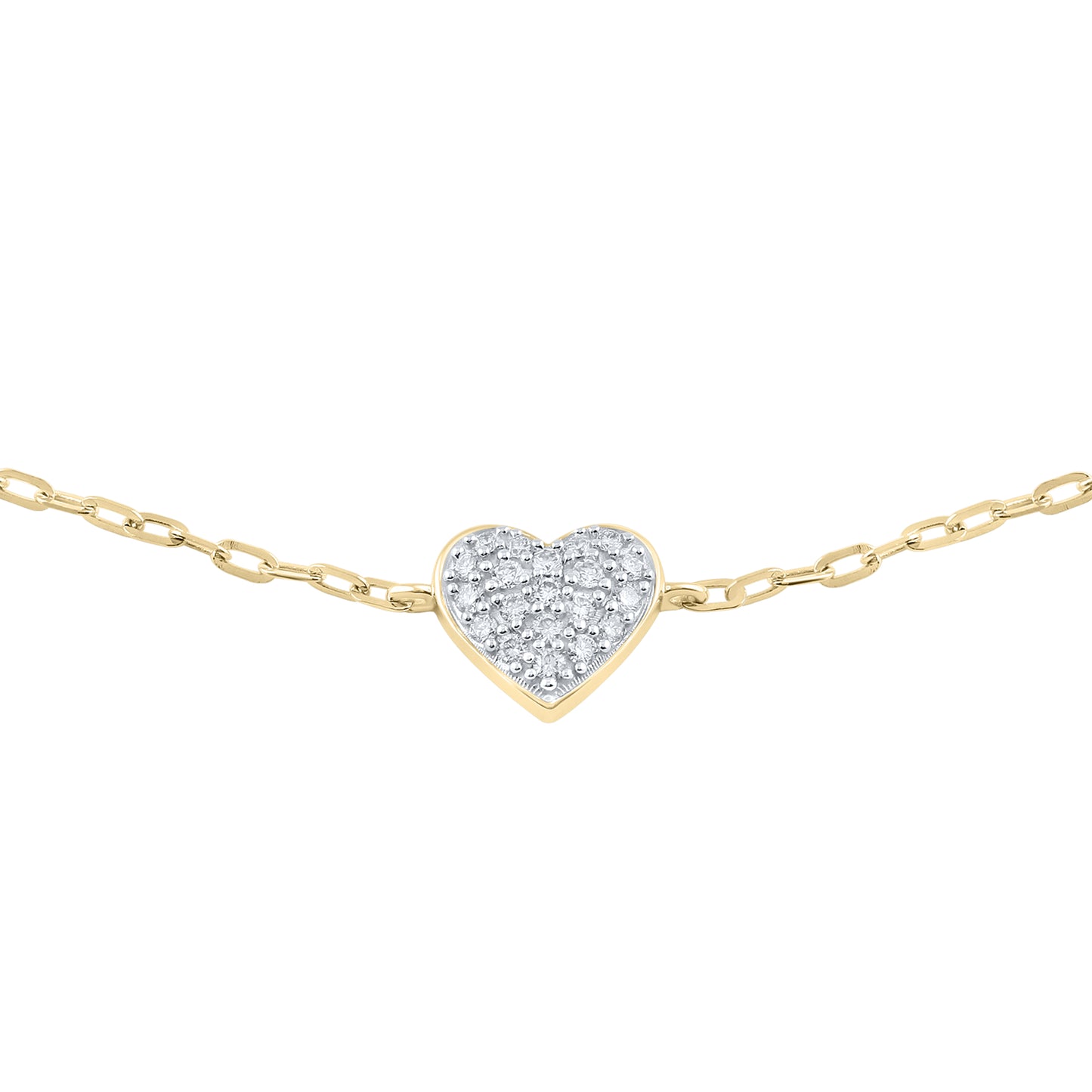 14kt Yellow Gold 0.20 CTW Lab Diamond Bracelet