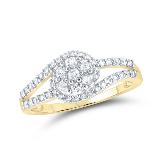 14kt Yellow Gold 0.50 CTW Diamond Ring