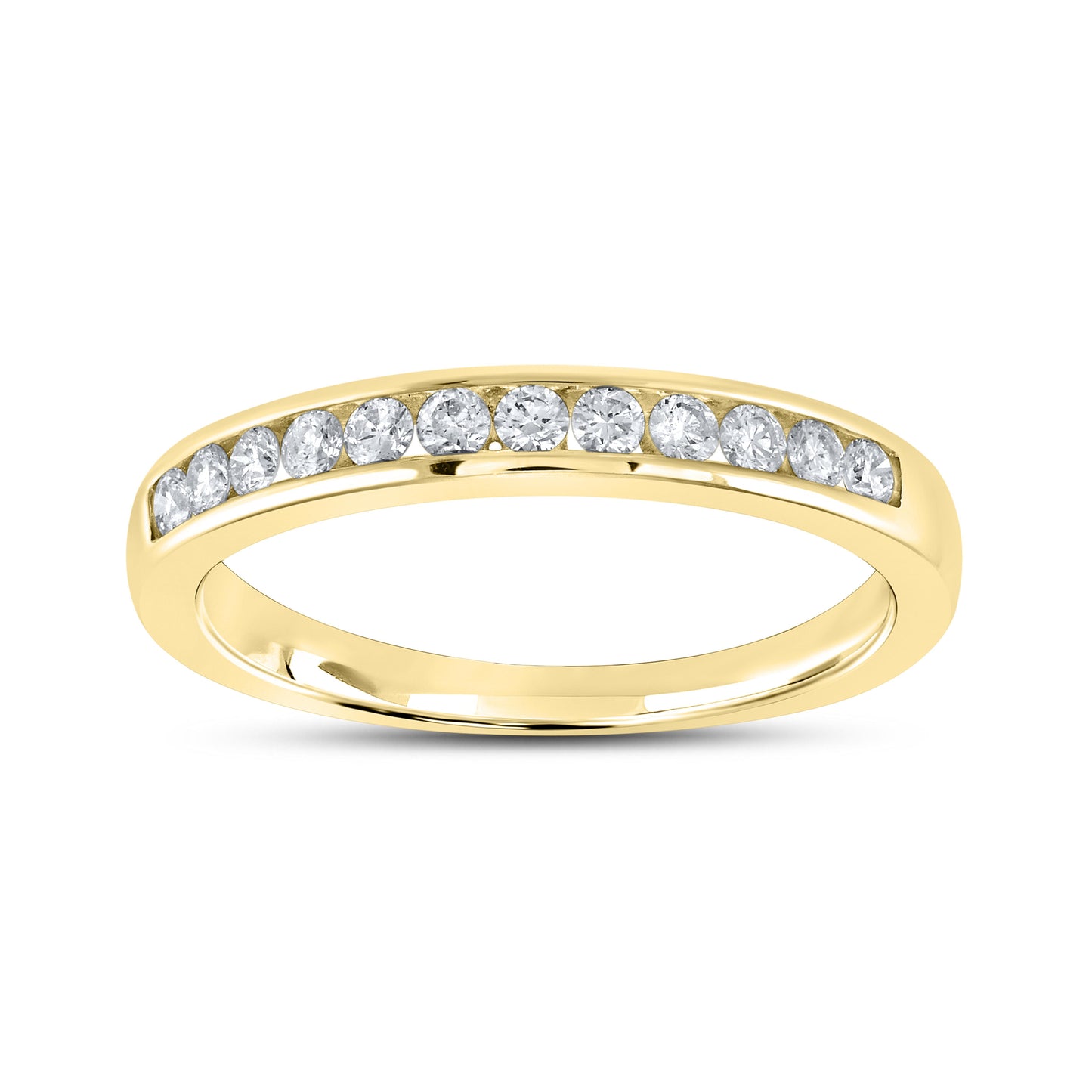 14k Yellow Gold 1.50 CTW Diamond bridal Ring Set