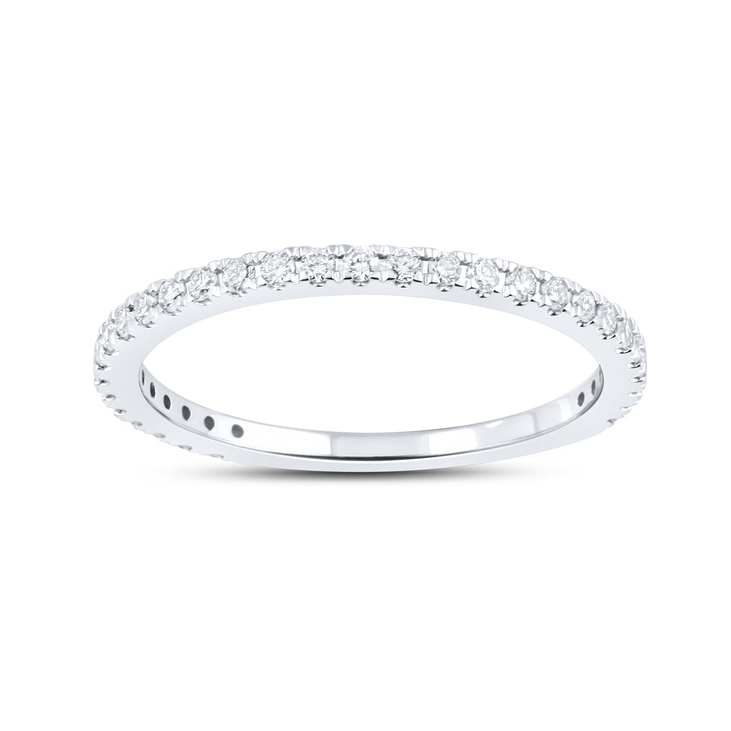 14kt White Gold 2 CTW Oval Lab Diamond Ring