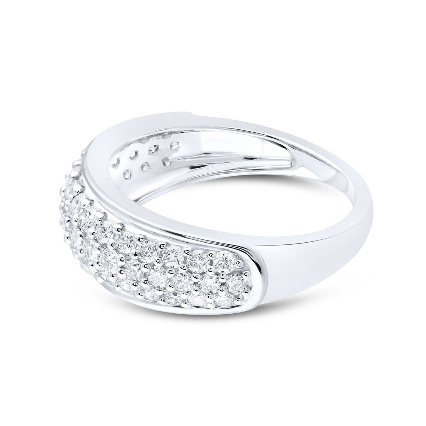 14kt White Gold 0.99 CTW  Lab Diamond Ring