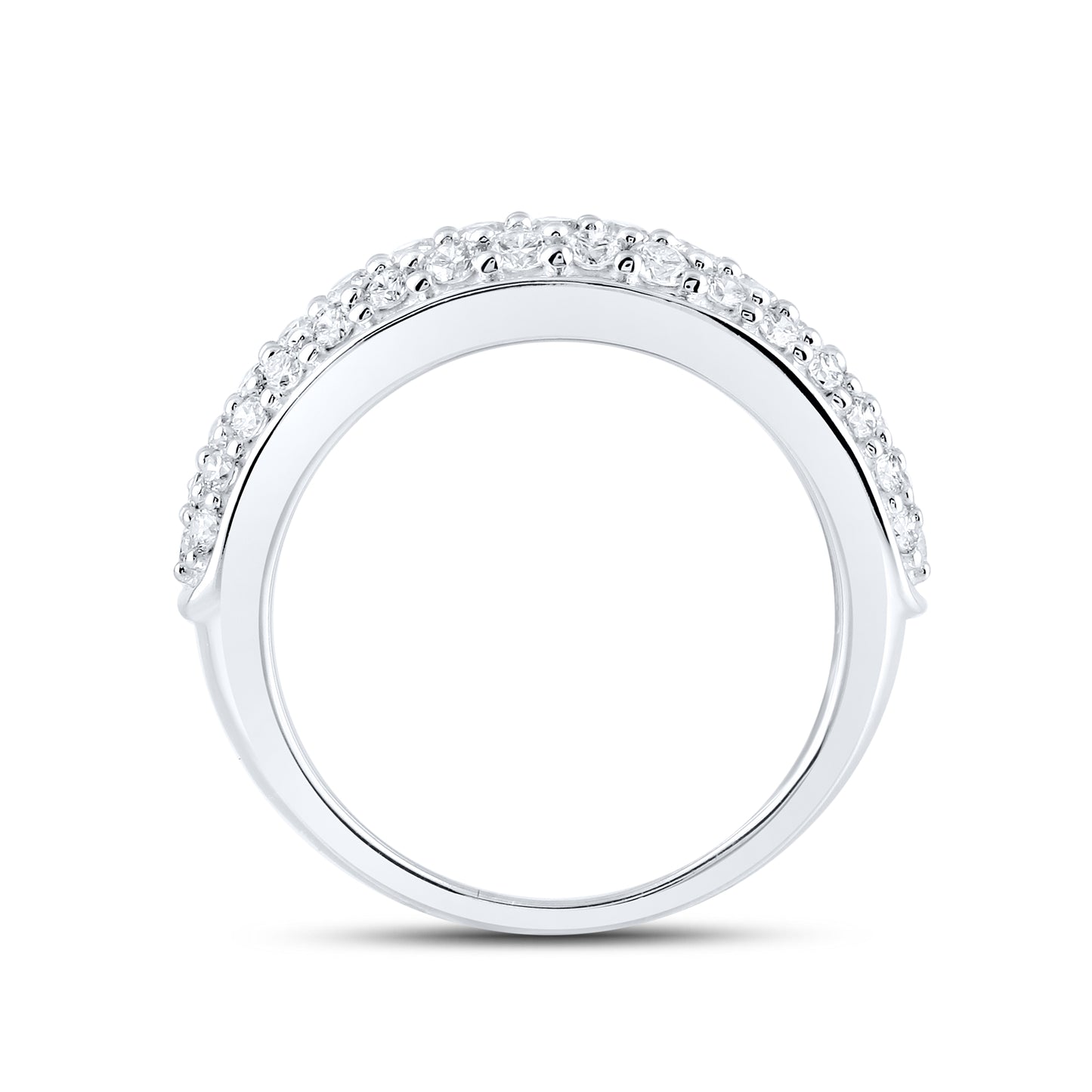14kt White Gold 0.99 CTW  Lab Diamond Ring