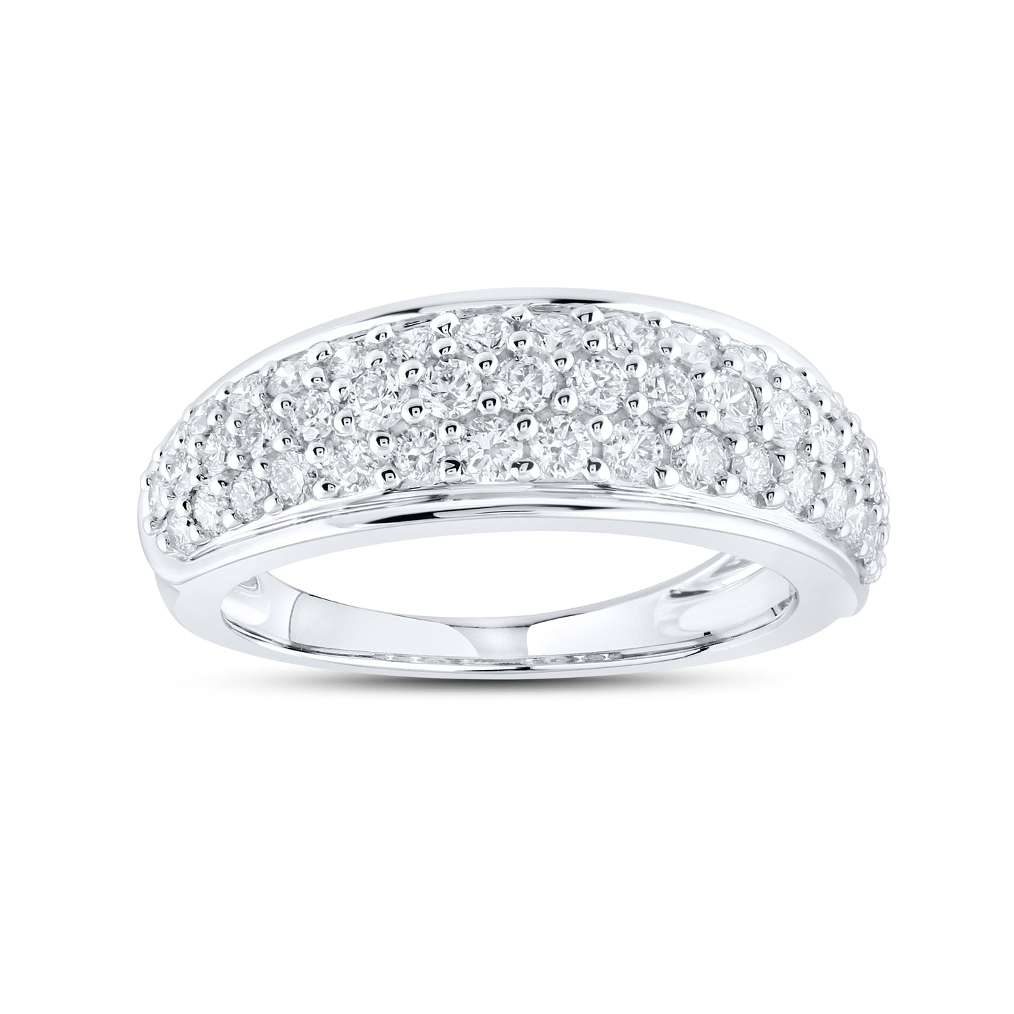 14kt White Gold 0.99 CTW  Lab Diamond Ring