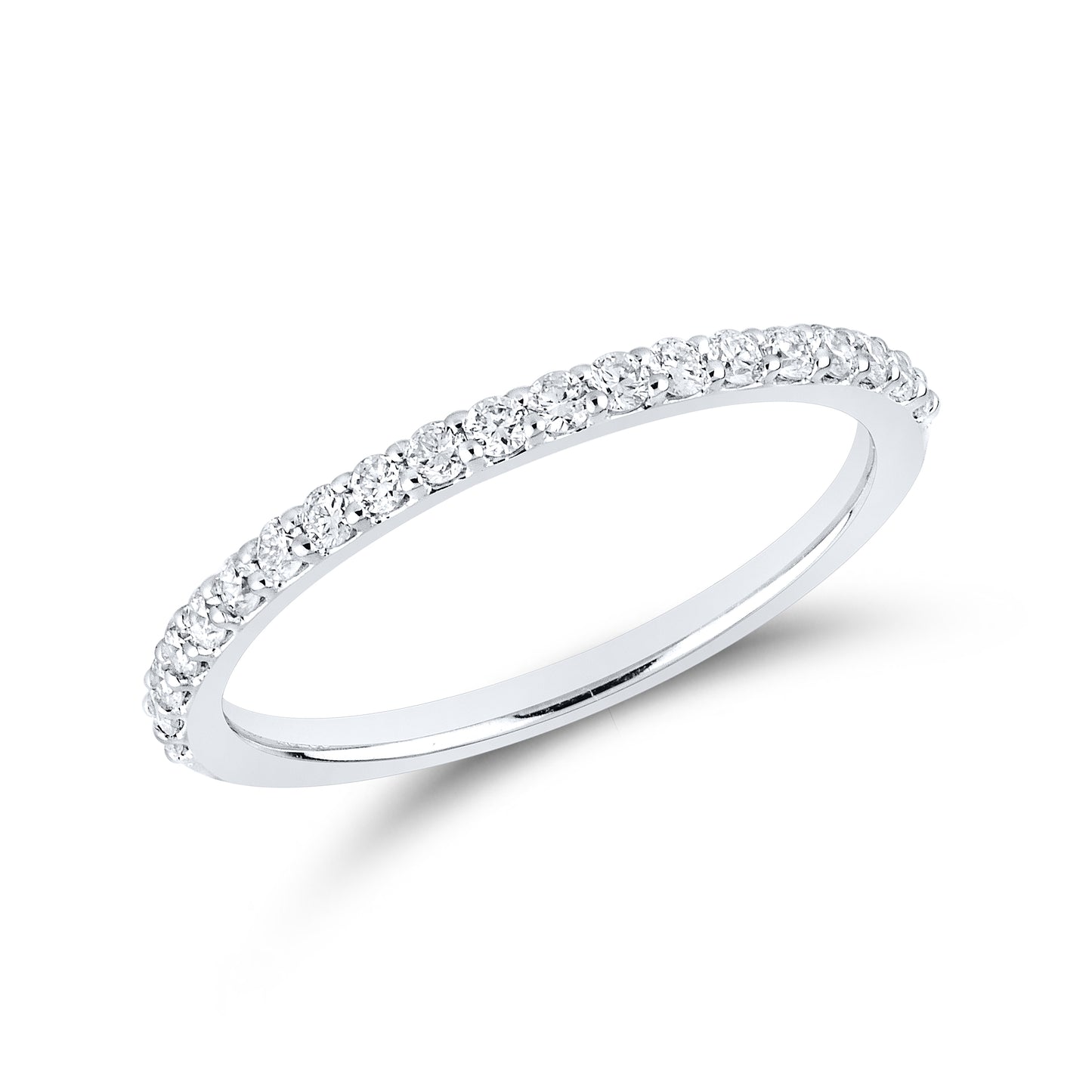 10kt White Gold 1.66 CTW Lab Diamond Ring