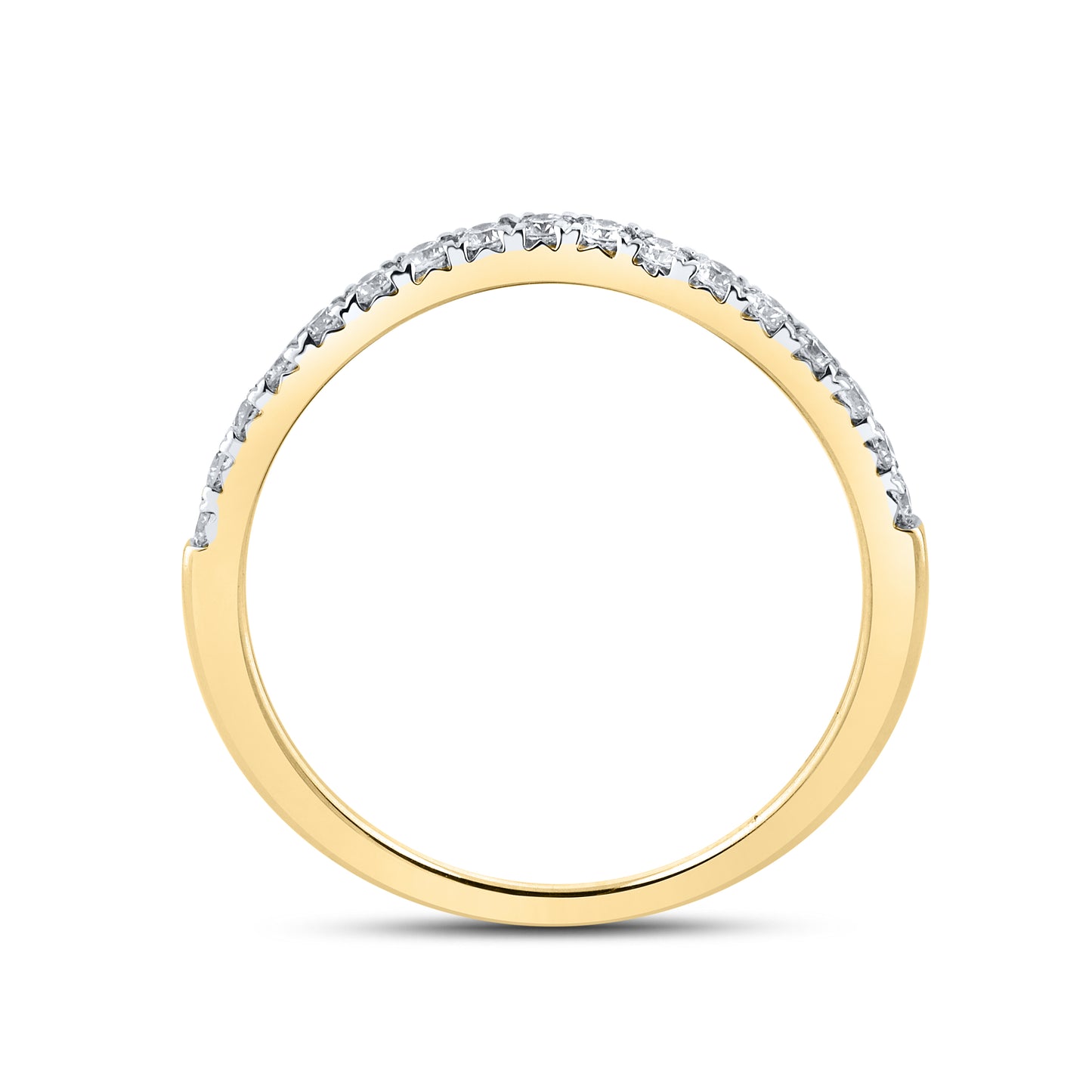 10kt Yellow Gold 1.54 CTW Lab Diamond Ring