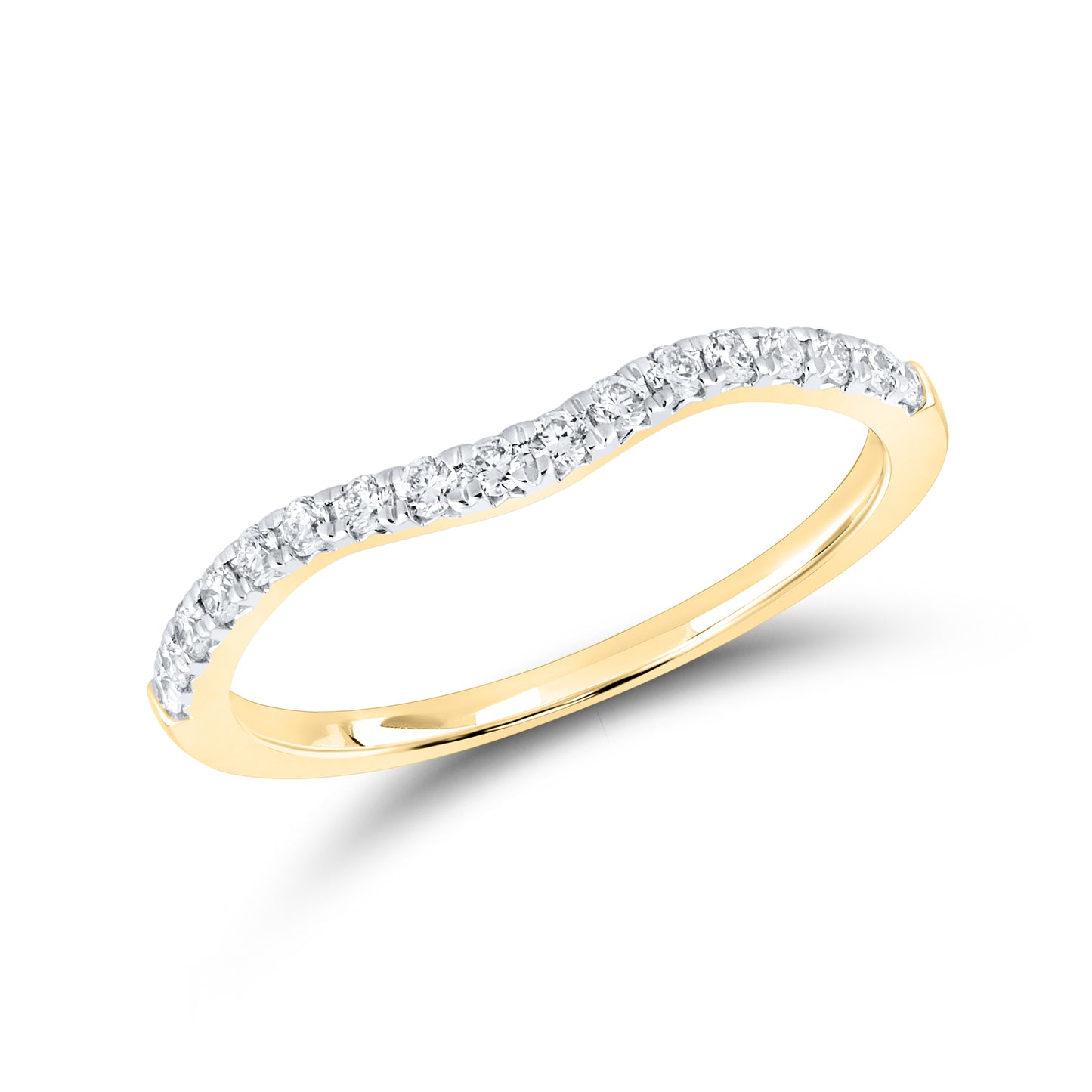 10kt Yellow Gold 1.54 CTW Lab Diamond Ring