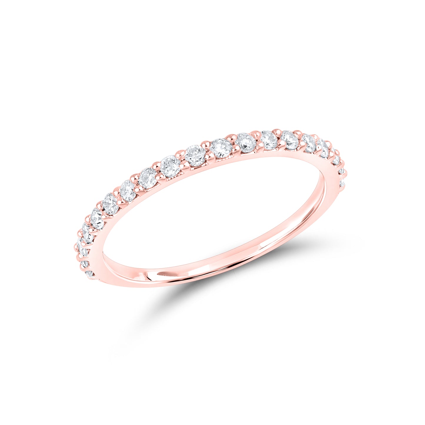 14kt Rose Gold 2.3 CTW Square Princess Lab Diamond  Engagement Bridal Ring