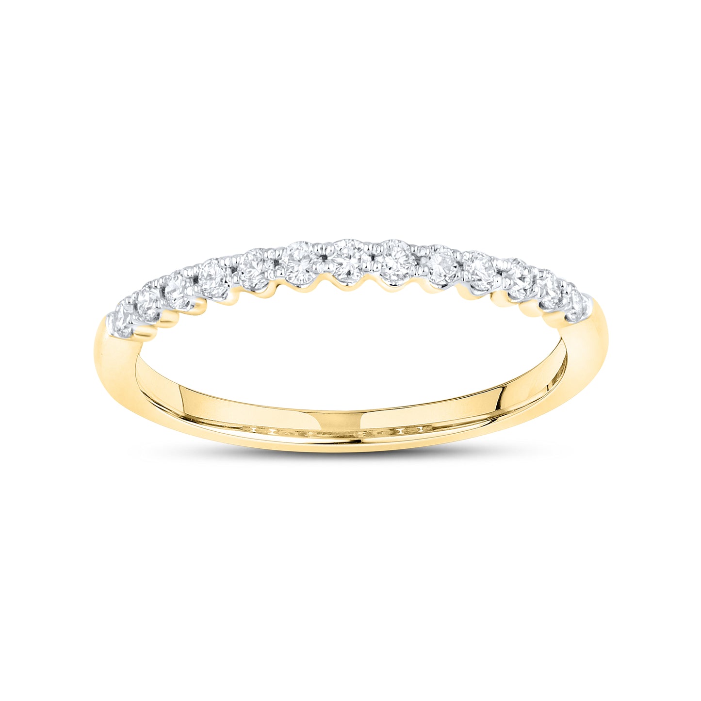 14kt Yellow Gold 1.25 CTW Lab Diamond Ring