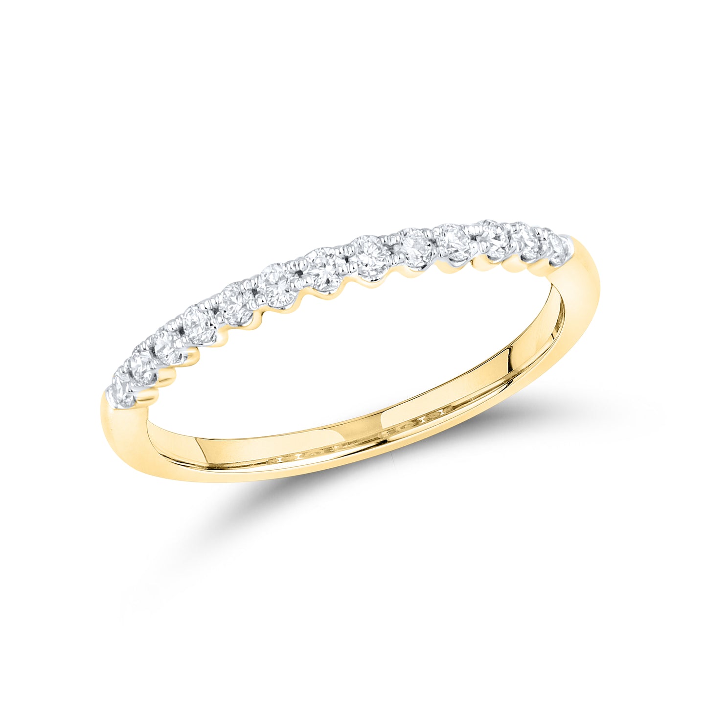 14kt Yellow Gold 1.25 CTW Lab Diamond Ring