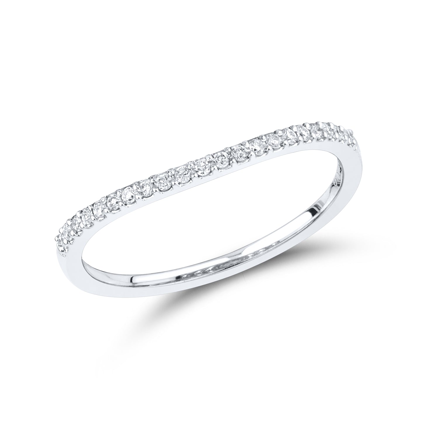 14kt White Gold 1.15 CTW Lab Diamond Ring Bridal Ring Set