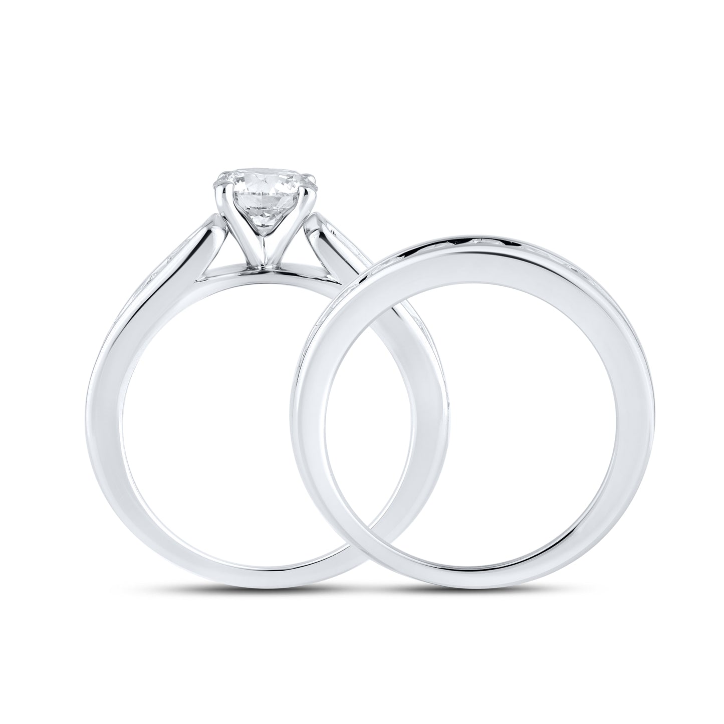 10kt White Gold 3.06 CTW Lab Diamond Ring