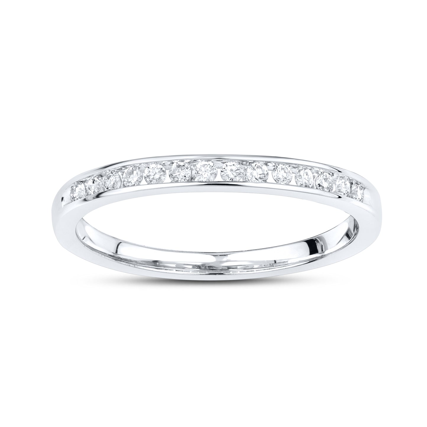 14kt White Gold 0.91 CTW  Lab Diamond Bridal Ring Set