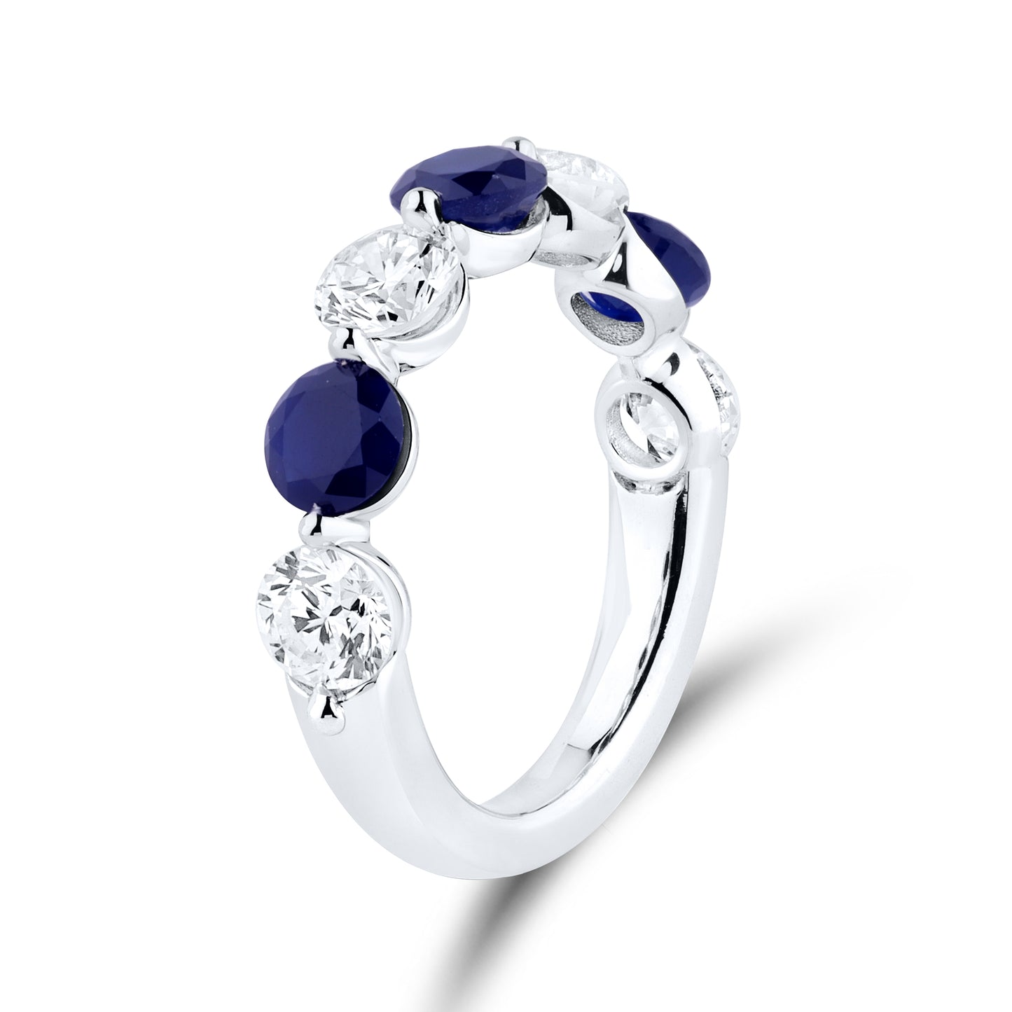 14kt White Gold 1.73 CTW Natural Diamond Ring
