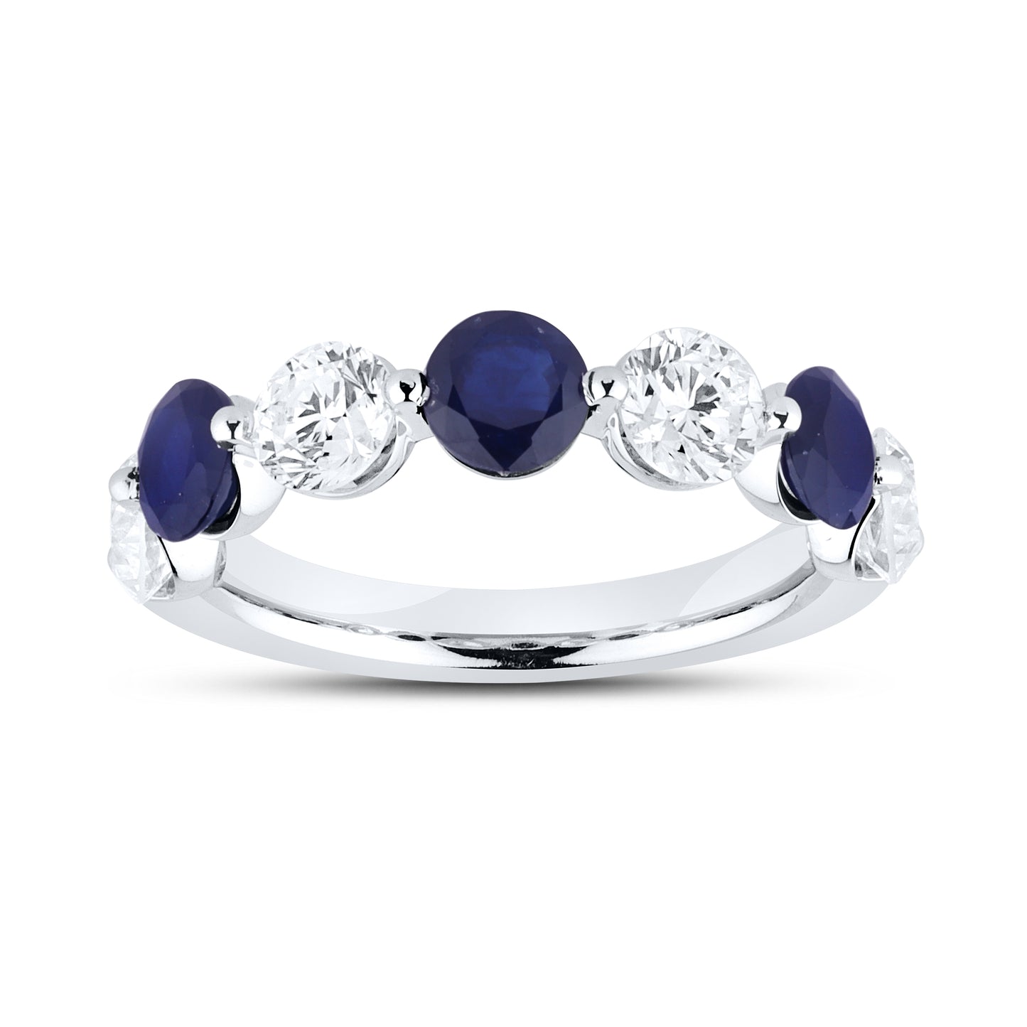 14kt White Gold 1.73 CTW Natural Diamond Ring