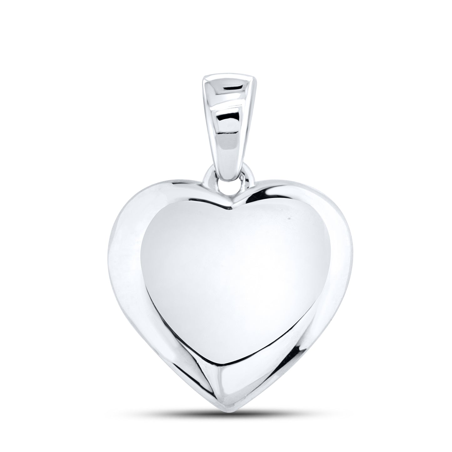 14kt White Gold 0.50 CTW Lab Diamond Pendant