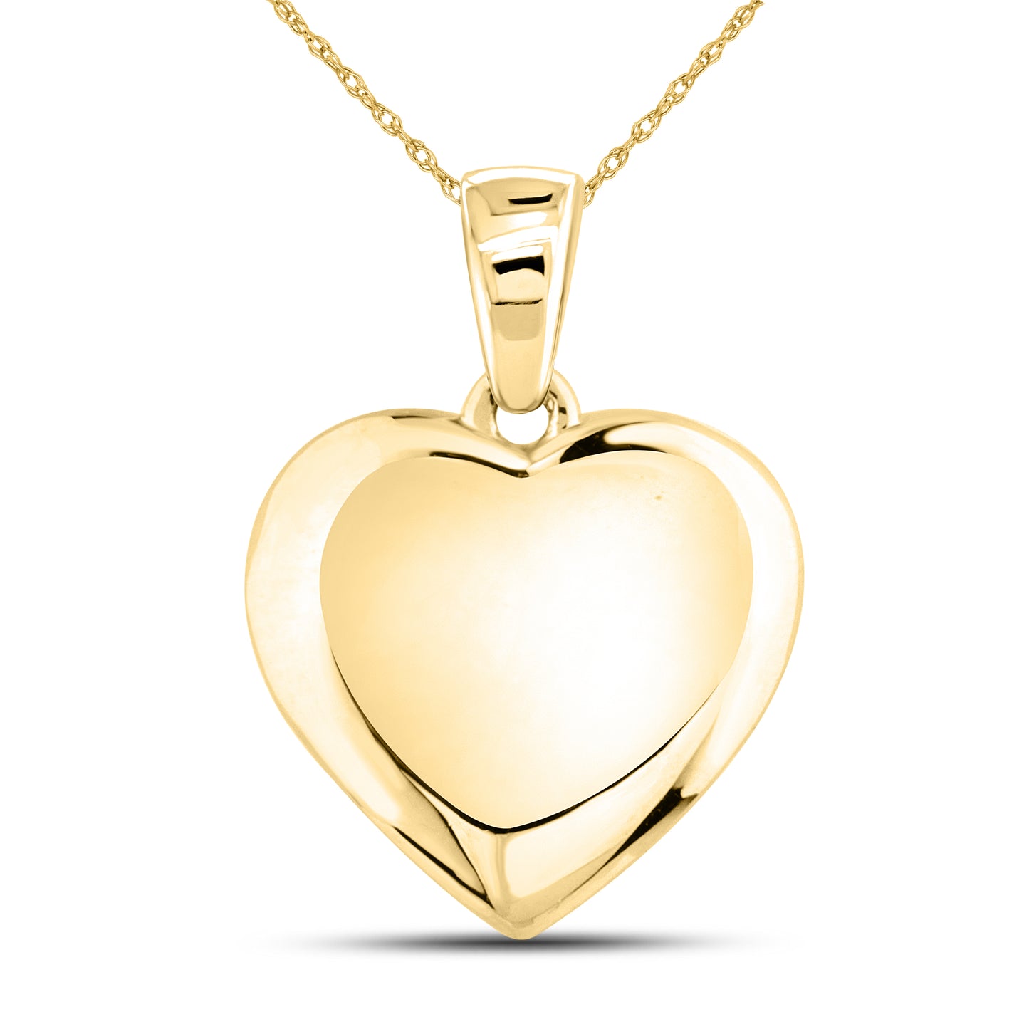 14kt Yellow Gold 0.50 CTW Lab Diamond Pendant