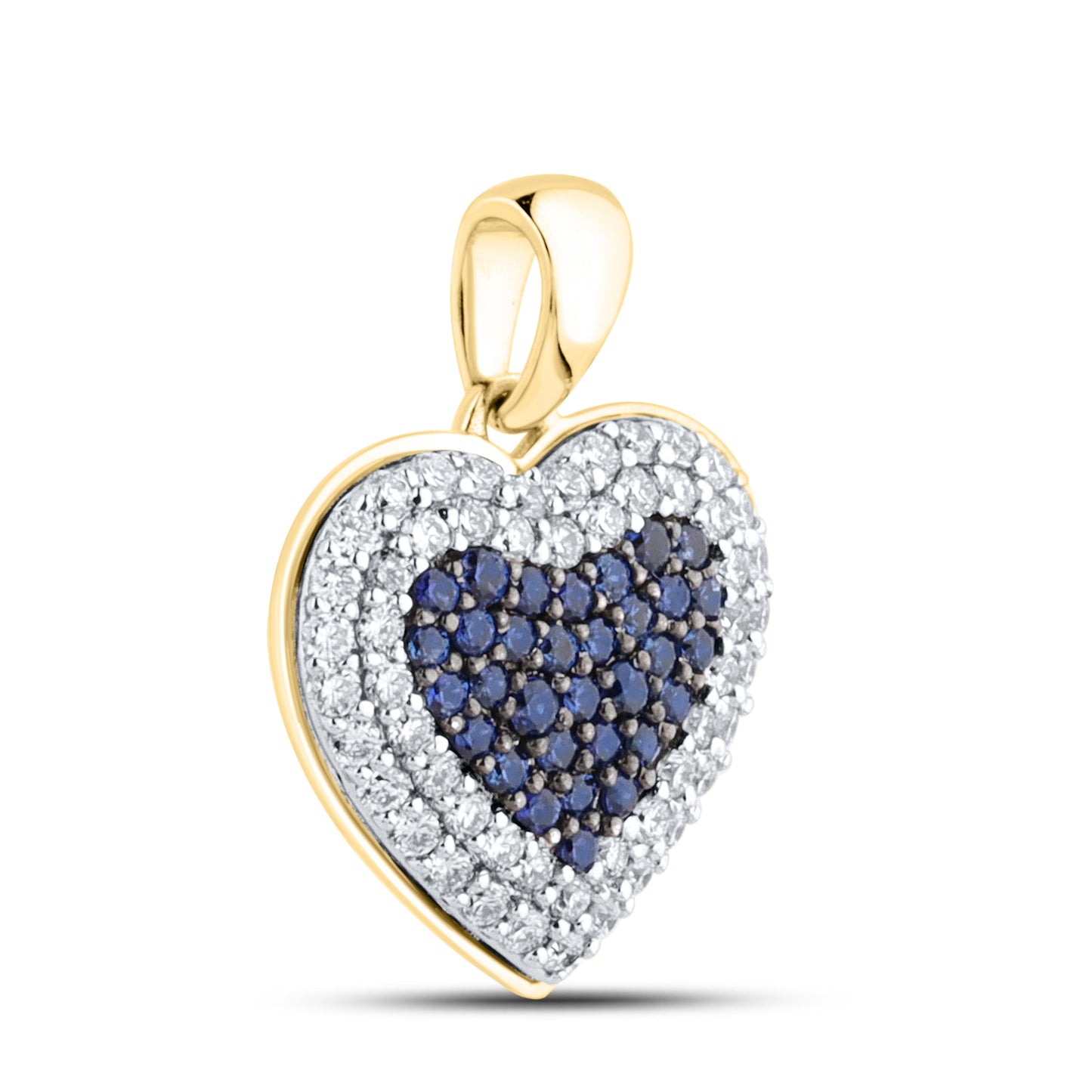 14kt Yellow Gold 0.50 CTW Lab Diamond Pendant