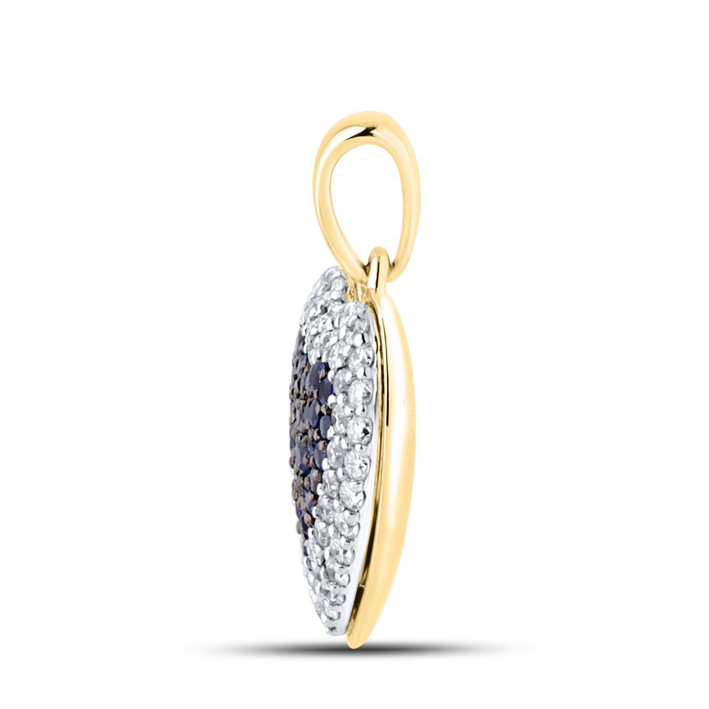 14kt Yellow Gold 0.50 CTW Lab Diamond Pendant